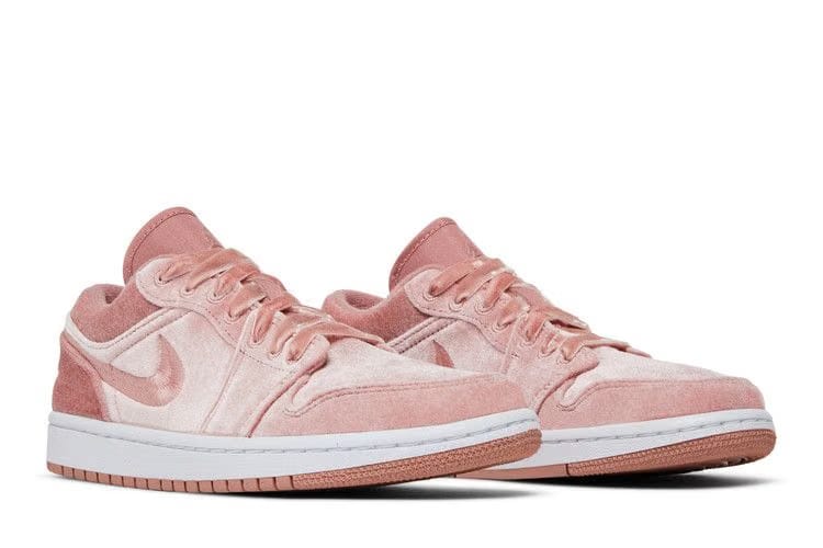 Air Jordan 1 Low Pink Velvet Rust Pink
