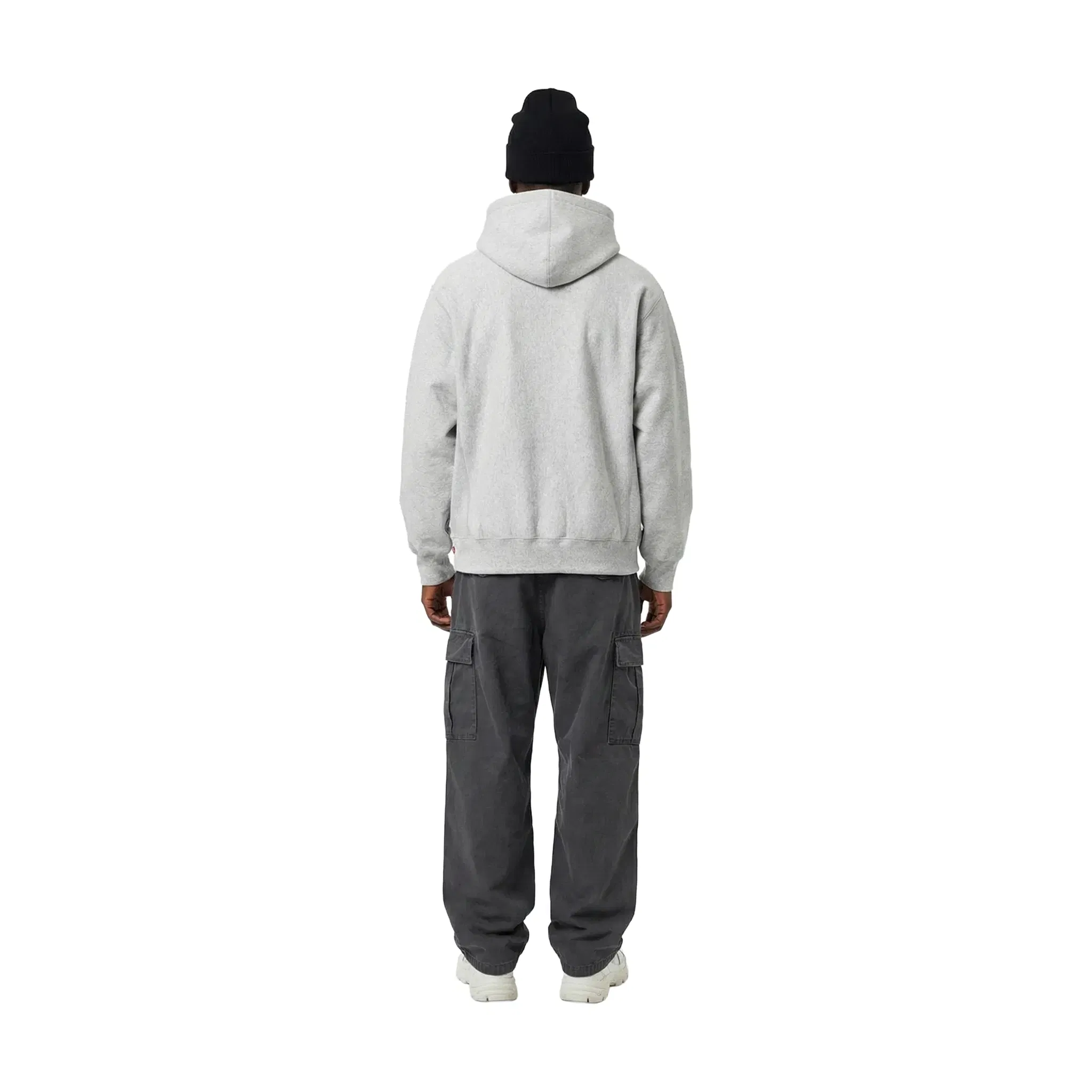 Supreme Box Logo Hoodie Heather Grey (FW25)