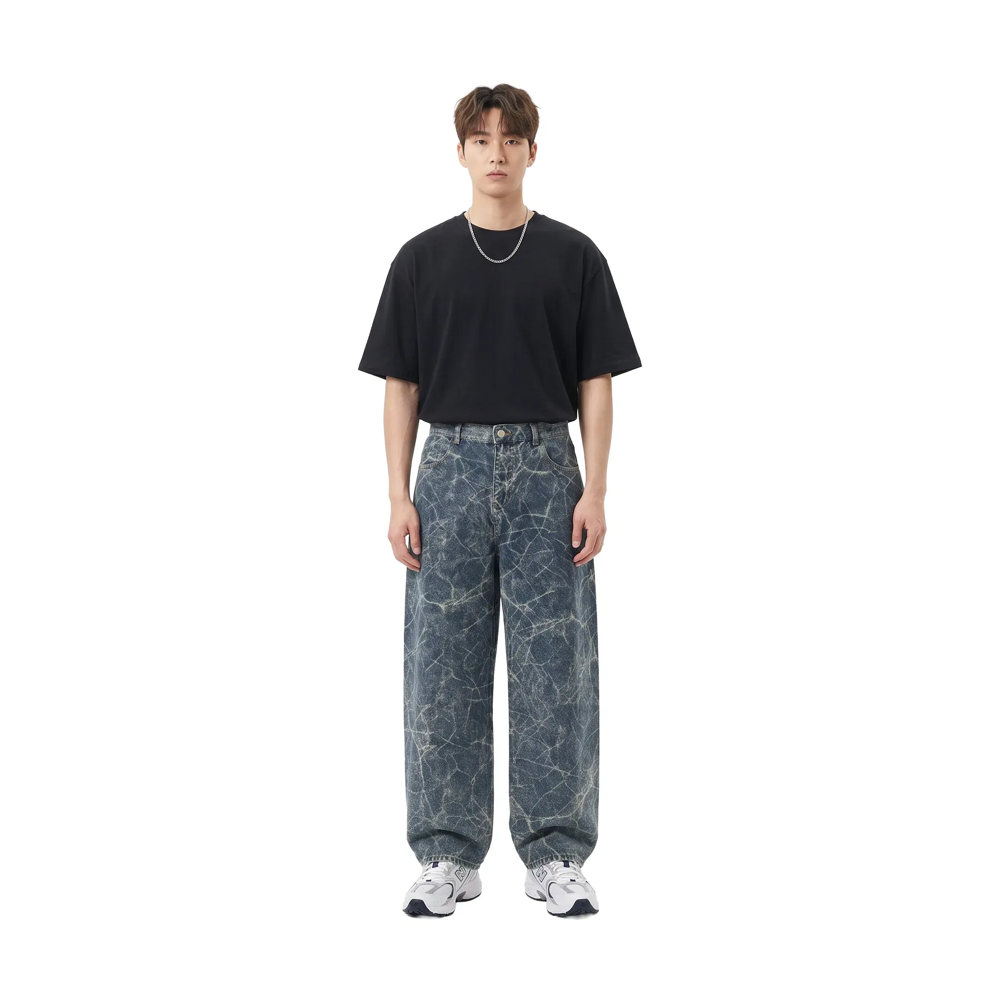 RAW21 RAW/21 Metaline Ballon Wide Jeans Blue (SS26)