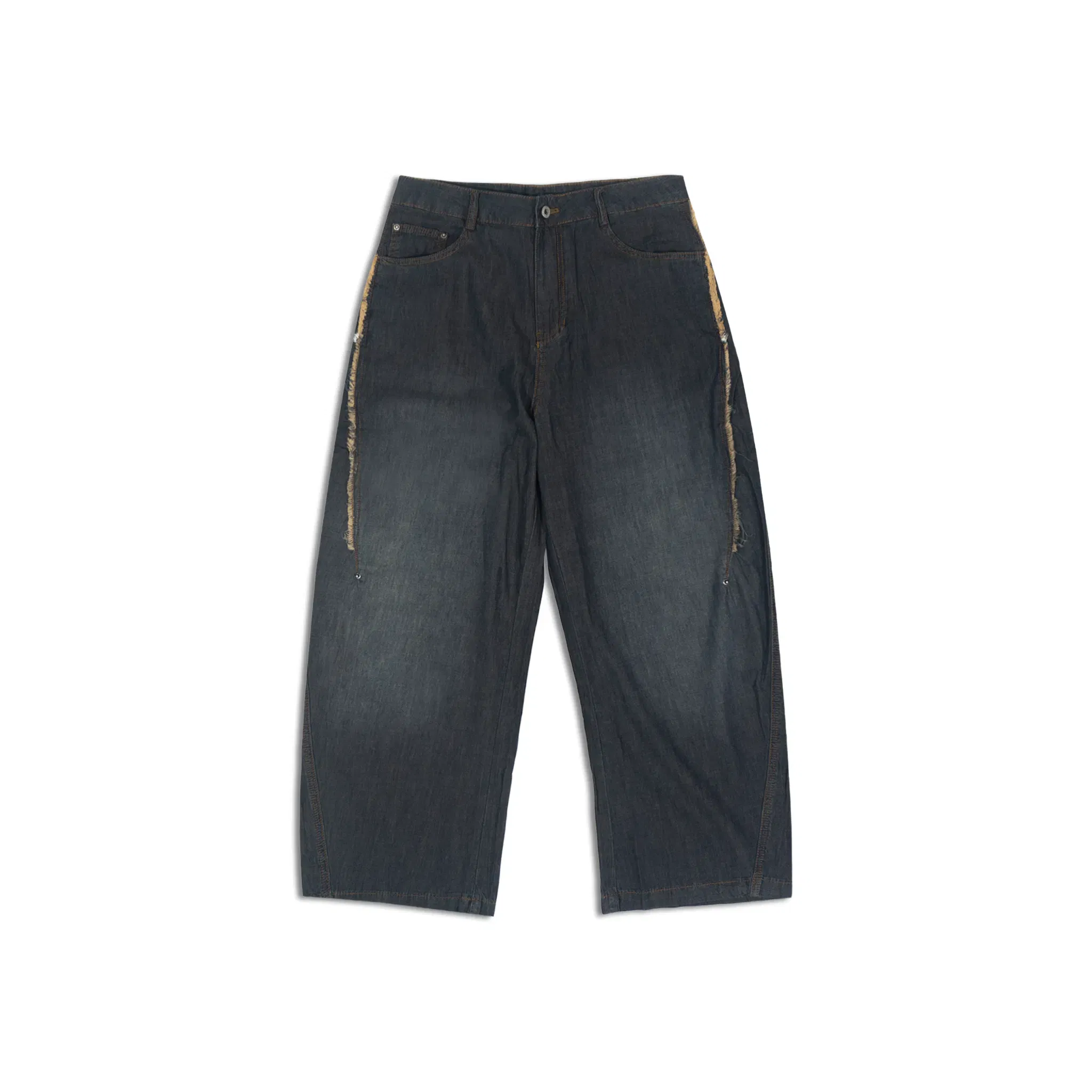 RAW21 RAW/21 Alloy Wide Leg Trousers Blue (SS26)