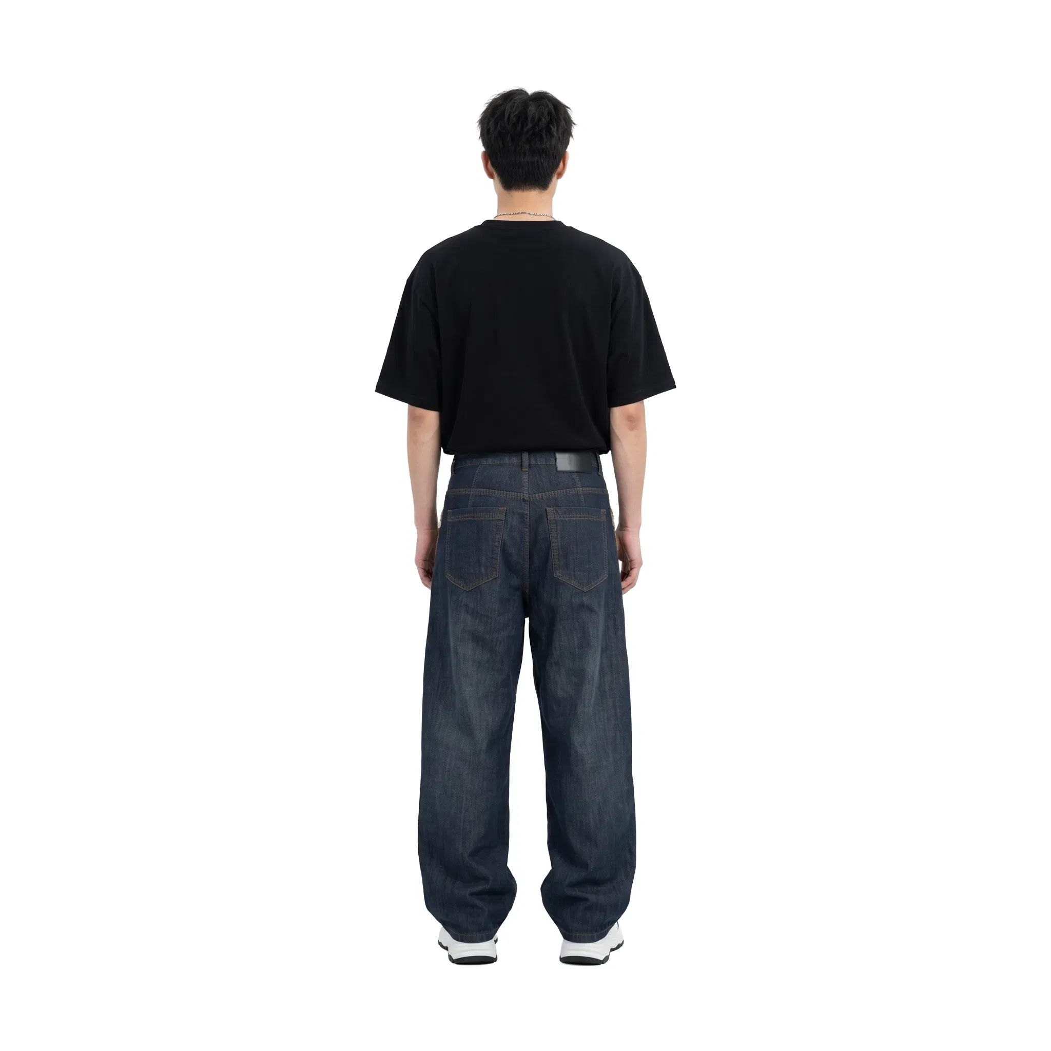 RAW21 RAW/21 Alloy Wide Leg Trousers Blue (SS26)