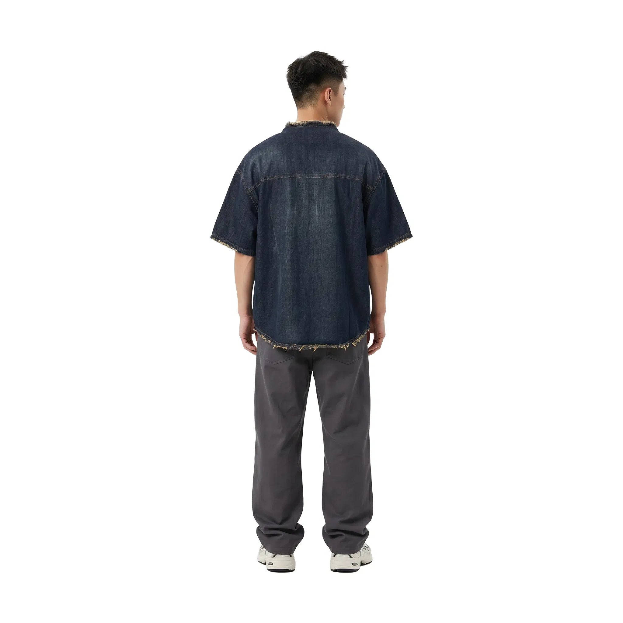 RAW21 RAW/21 Alloy Short Sleeve Crew Neck Shirt Blue (SS26)