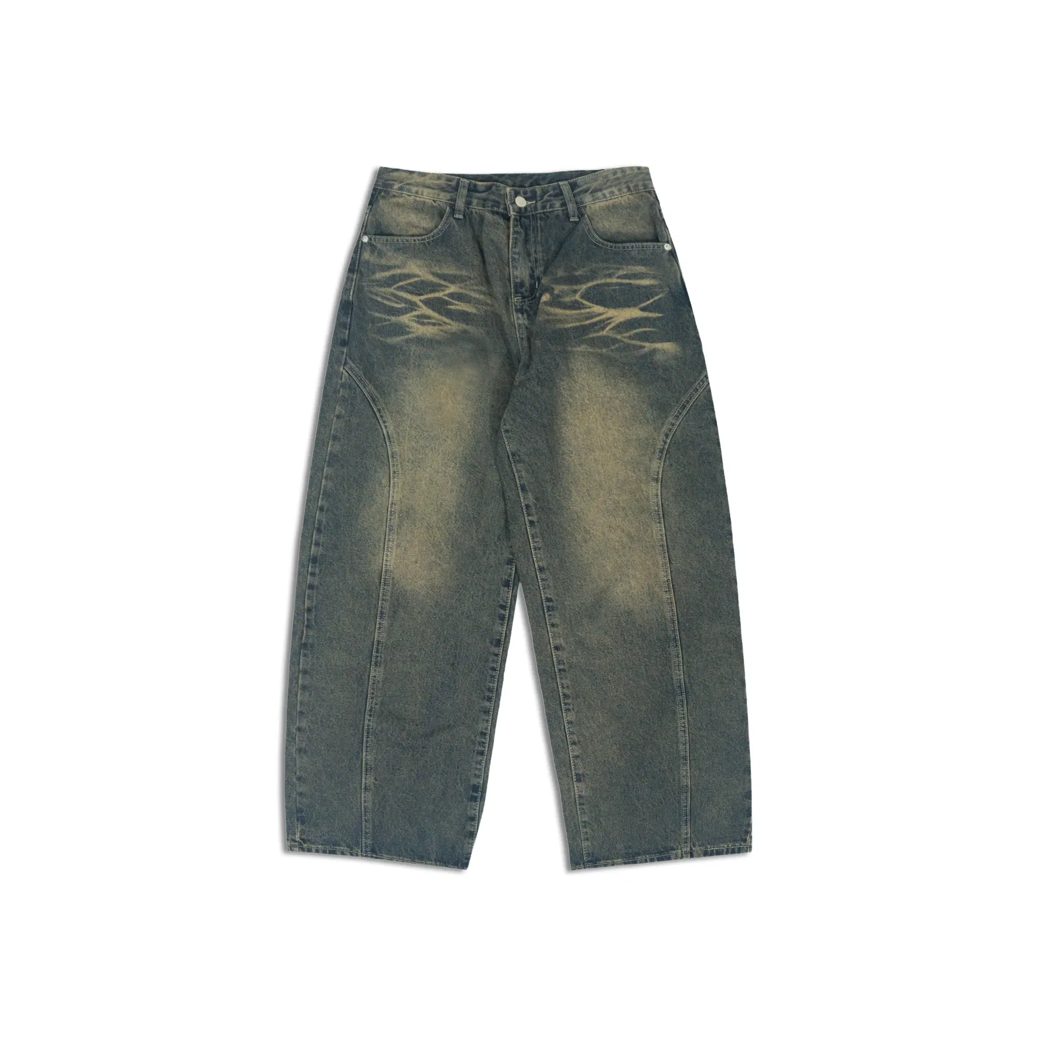 RAW21 RAW/21 Workload Wide Straight Cut Jeans Vintage Blue (SS26)