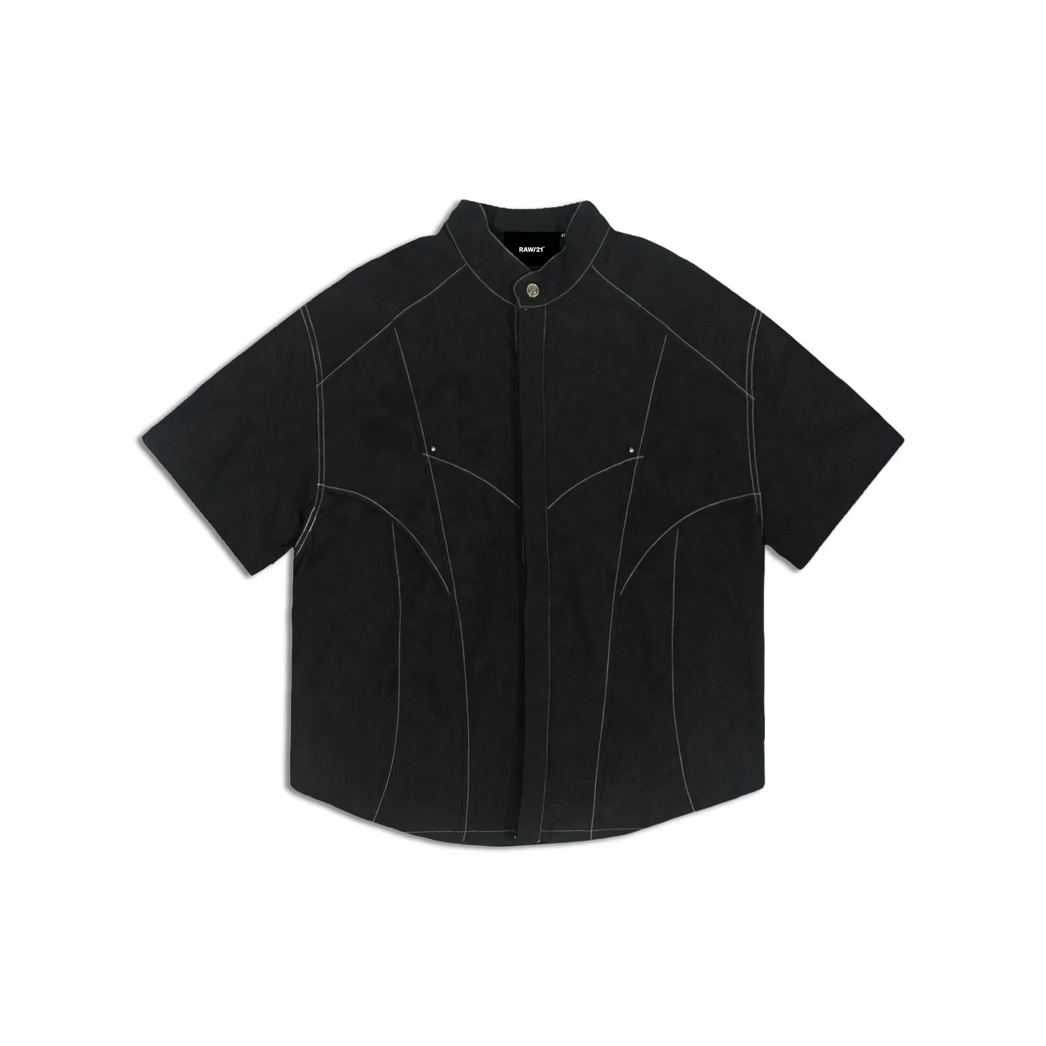 RAW21 RAW/21 Veritex Crew Neck Shirt Grey (SS26)