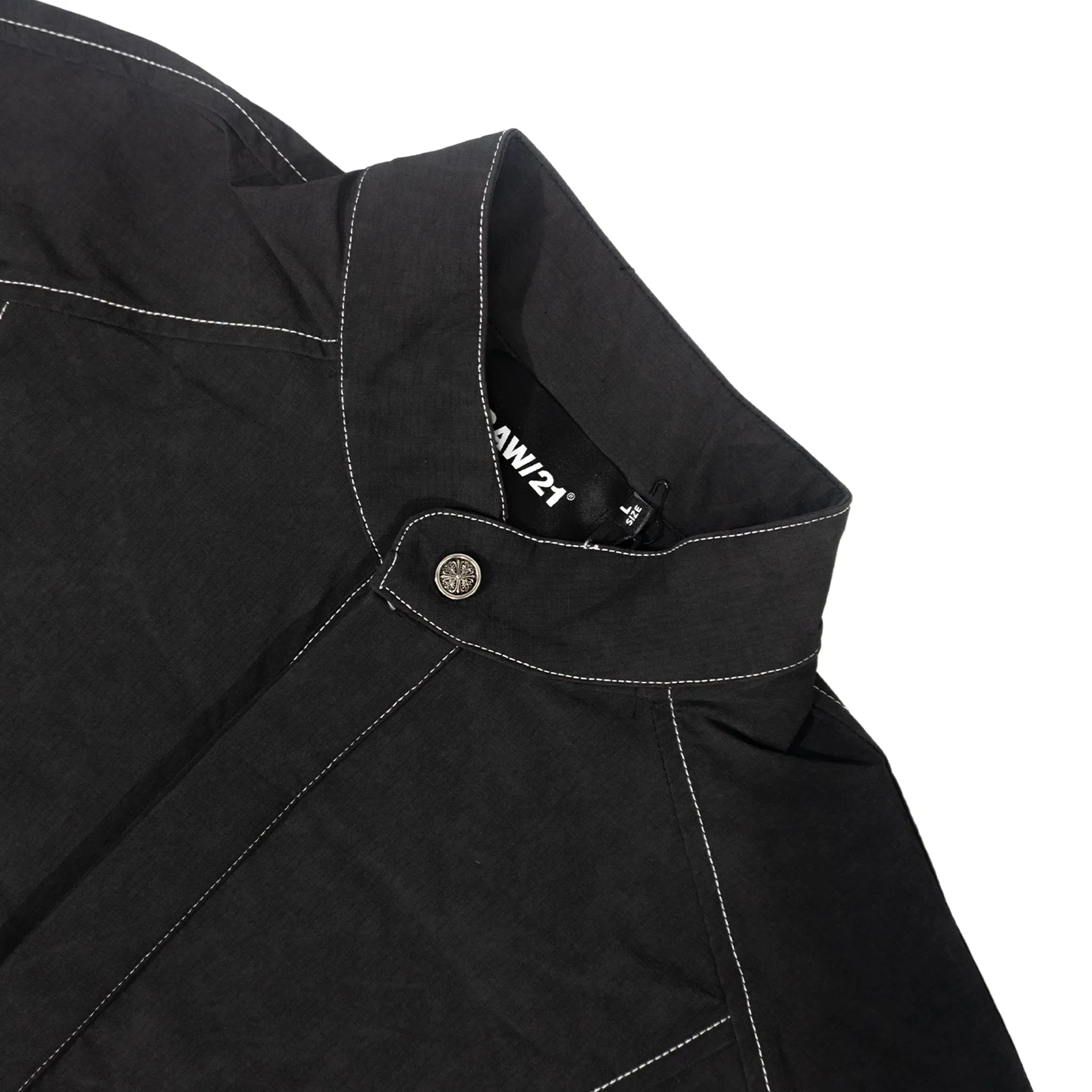 RAW21 RAW/21 Veritex Crew Neck Shirt Grey (SS26)