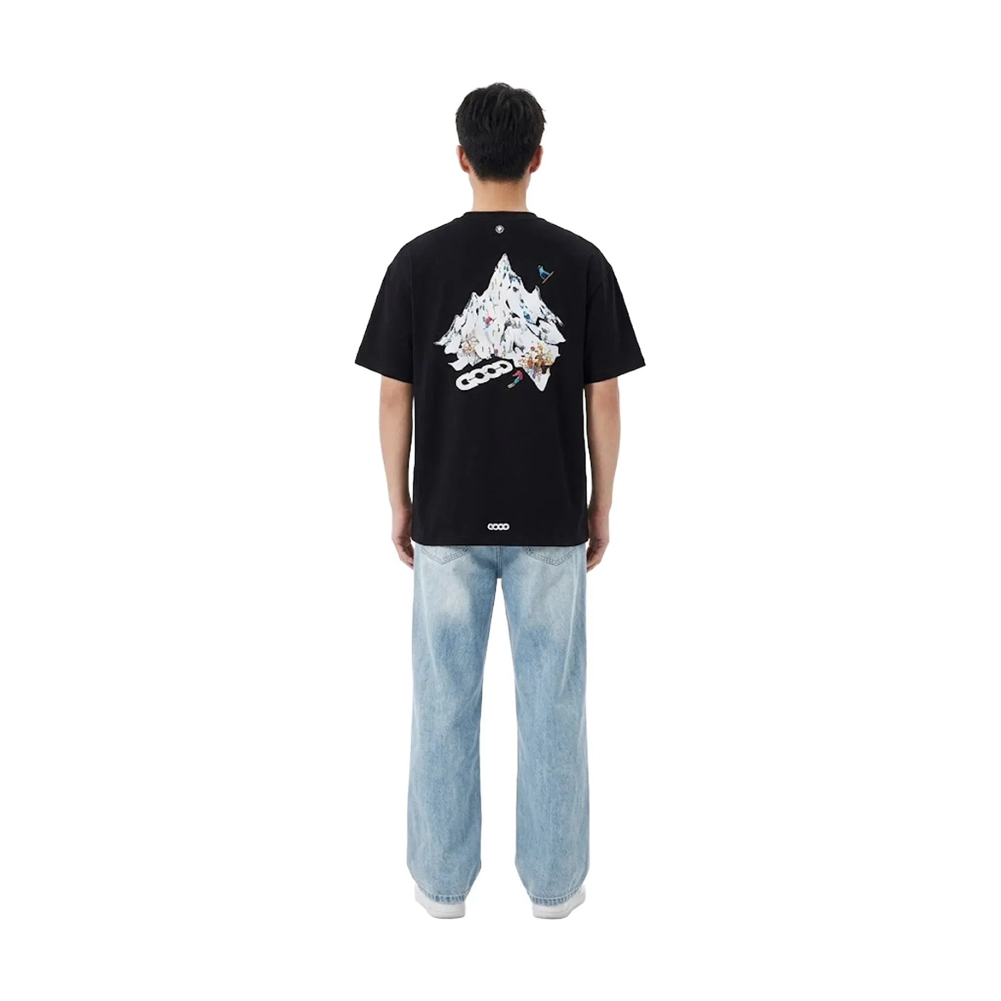 GOODBRAND Fun Ice Cream Pulp Embroidery Tee Black (SS26)