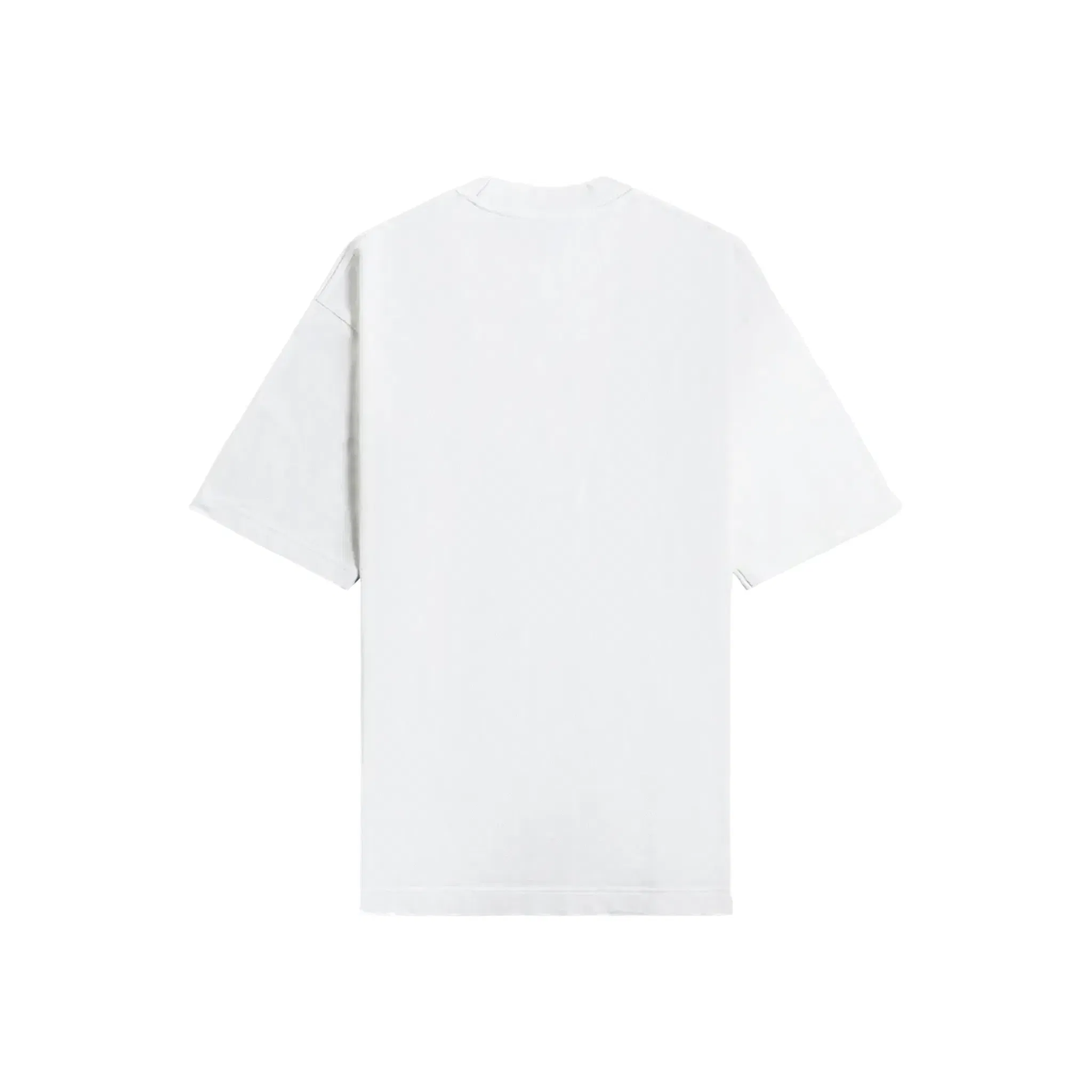 Represent Acne Studio Exford U Pique Tourist Embroidered Logo Tee Optic White (SS25)