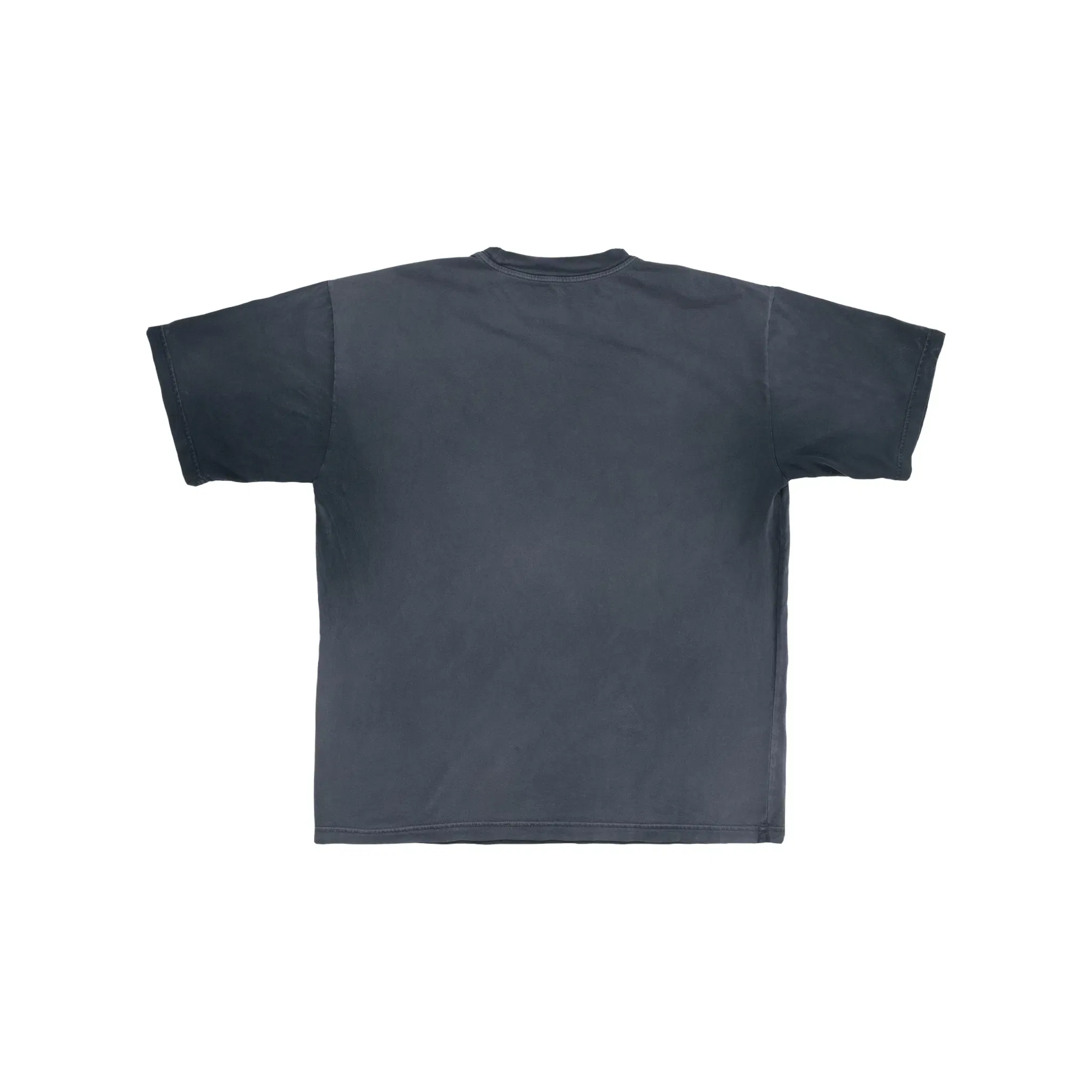 Travis Scott Cactus Jack x Futbol Club Barcelona Washed Spray Logo Tee Grey (SS25)