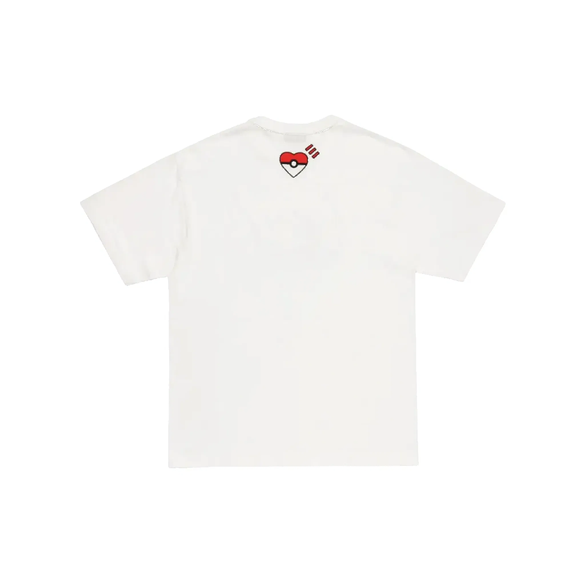 Human Made x Pokémon Made Green Heart Graphic 1928 Exclusive Tee White (FW25)