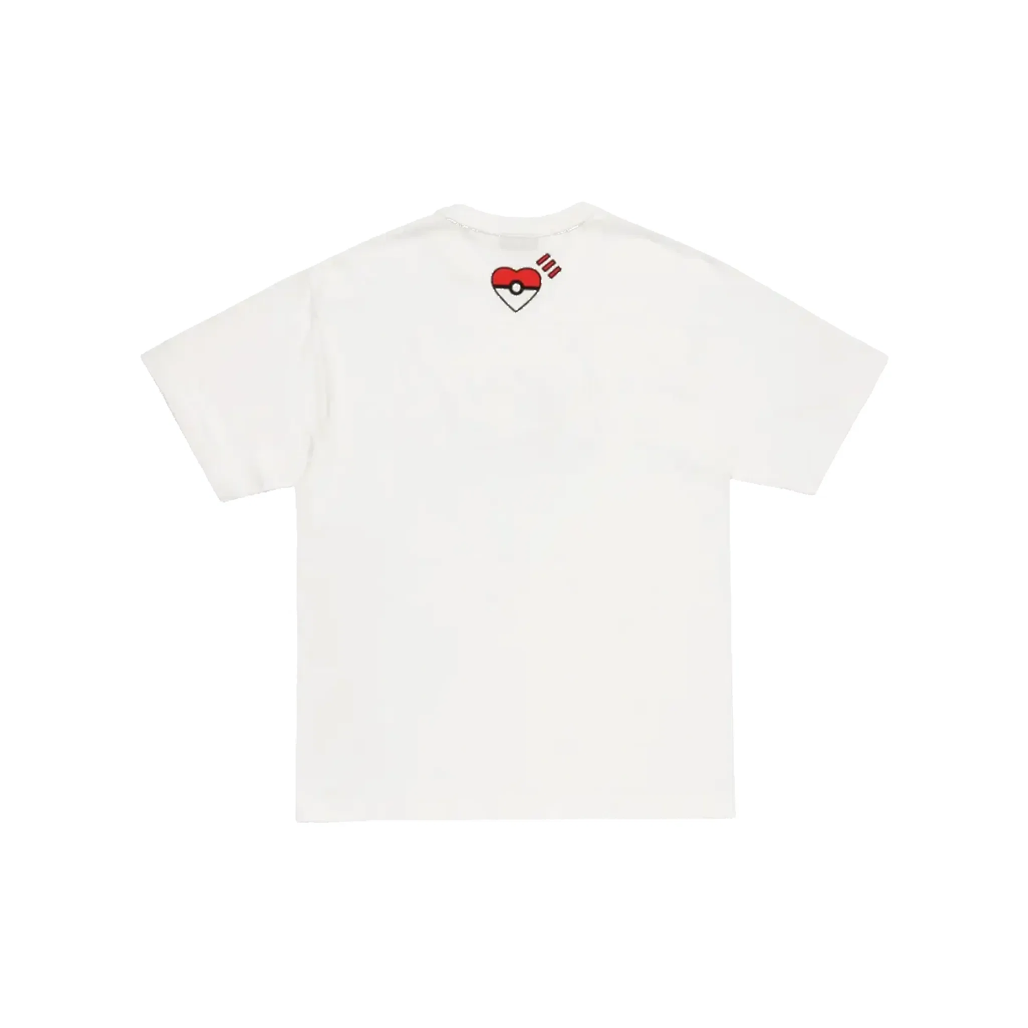 Human Made x Pokémon Made Blue Heart Graphic Offline Exclusive Tee White (FW25)