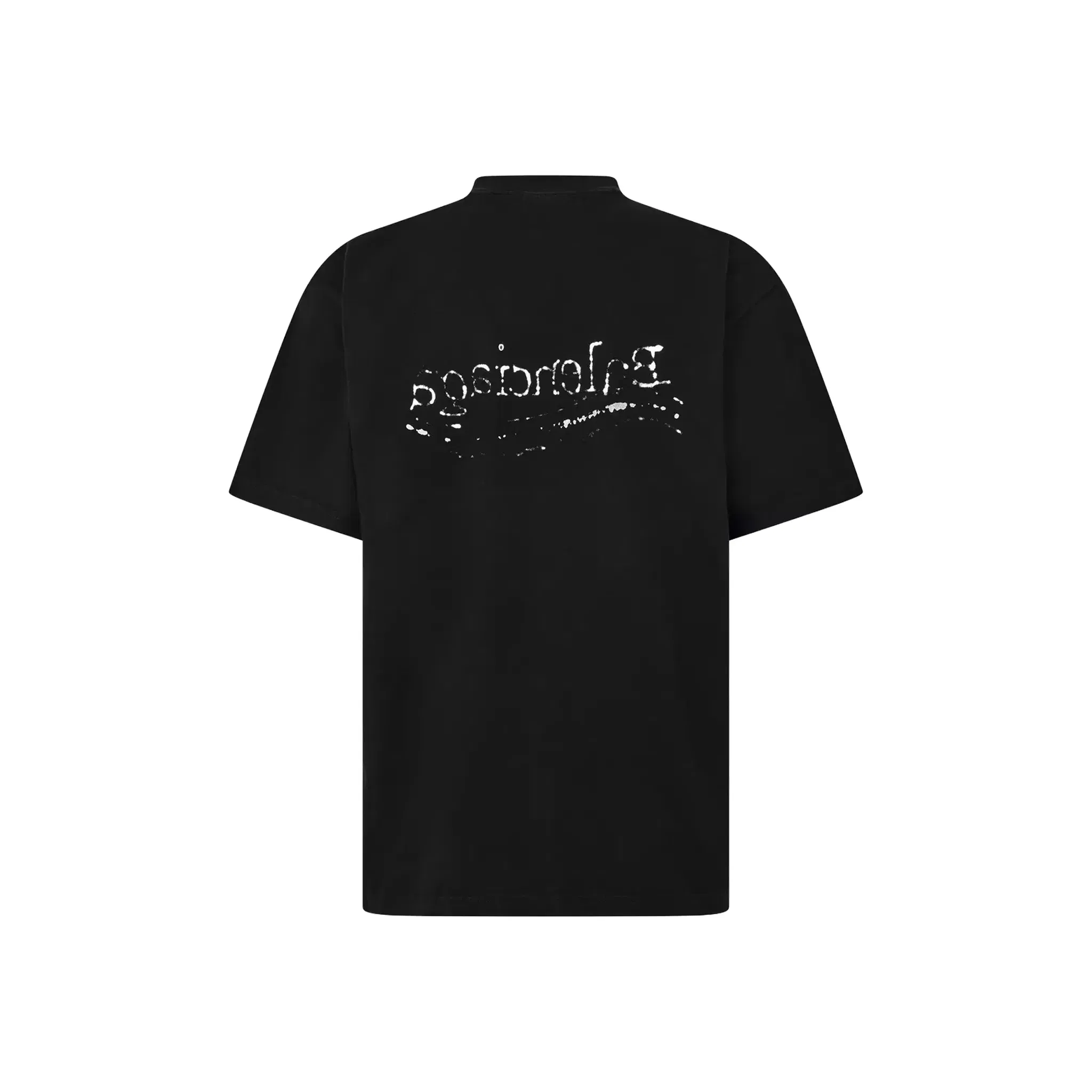 BALENCIAGA Hand Drawn Large Fit Tee Black (SS23)