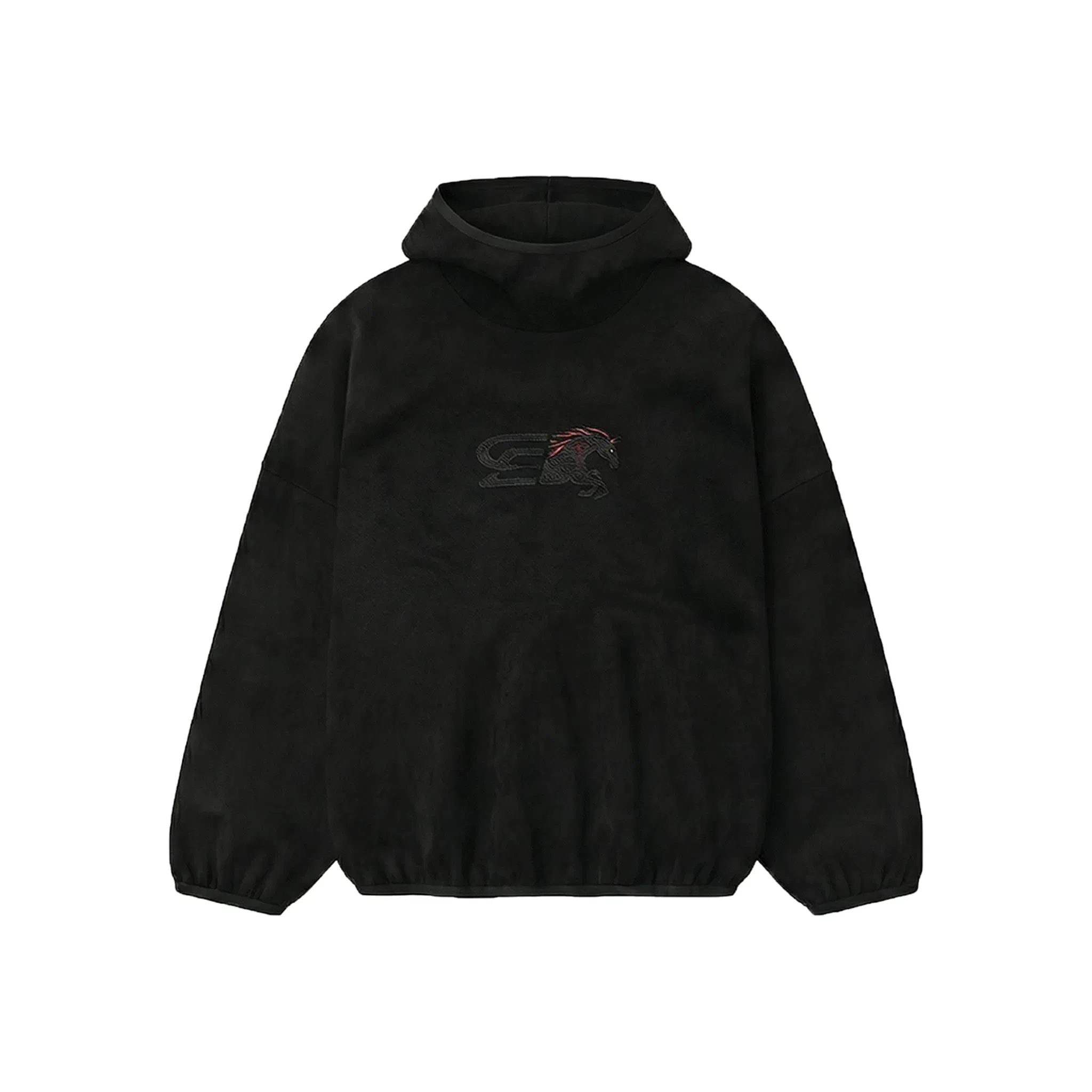 SLOWDOWN Logo Merge Hoodie Black (SS26)