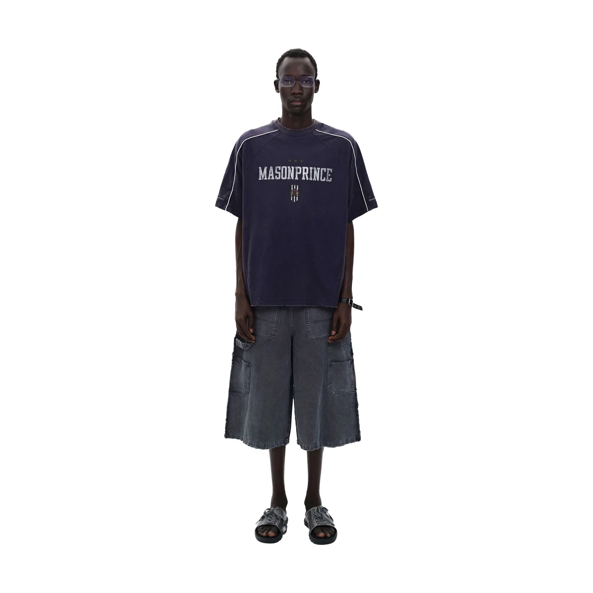MASONPRINCE Super Club 8 Star Tee Navy Blue (SS25)