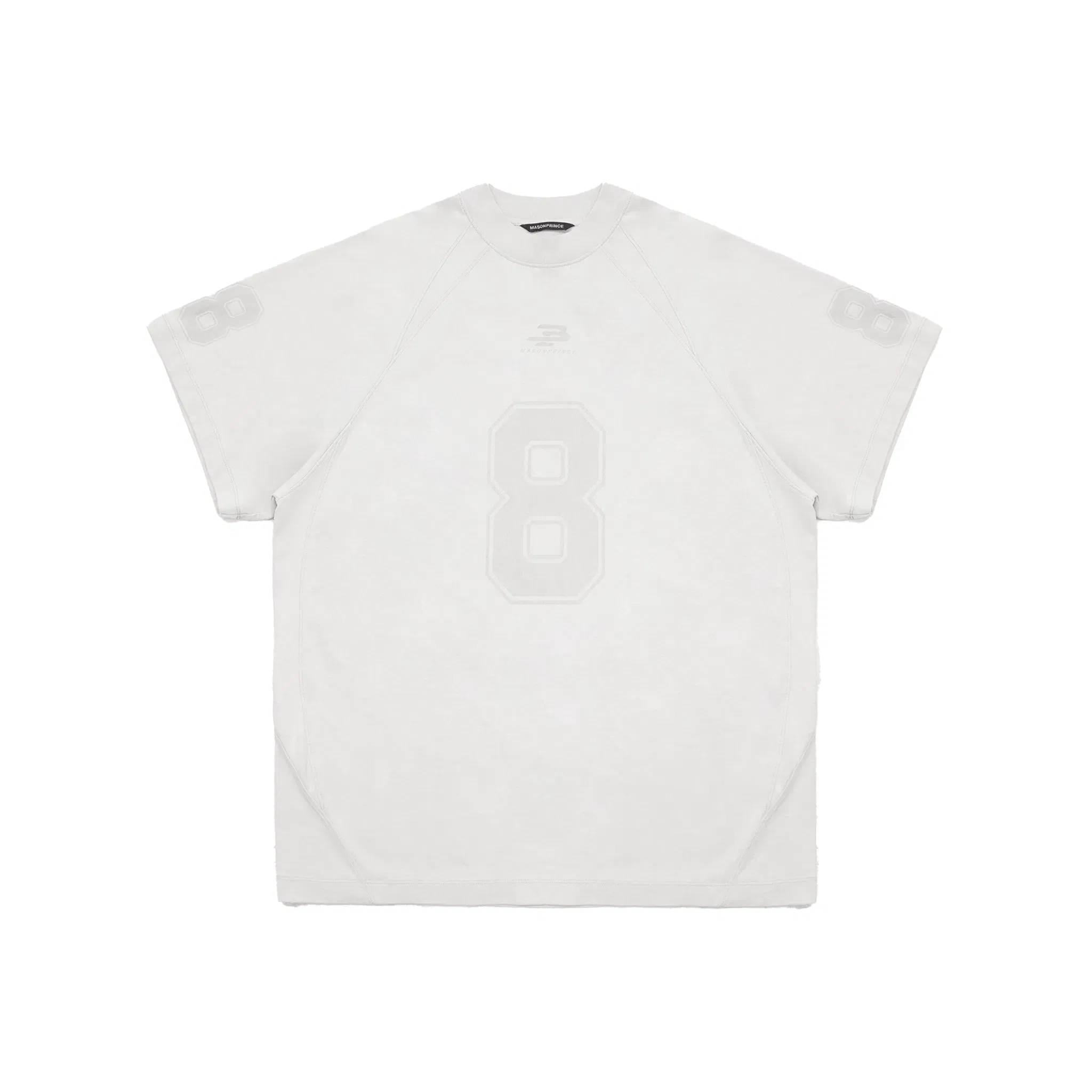 MASONPRINCE Colorblock Short Sleeved Jersey White (SS25)