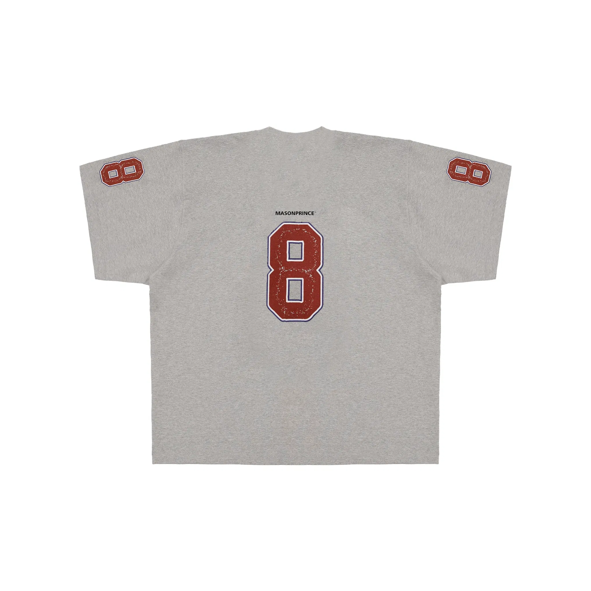 MASONPRINCE Wide Version Digital Short Tee Floral Grey (SS25)