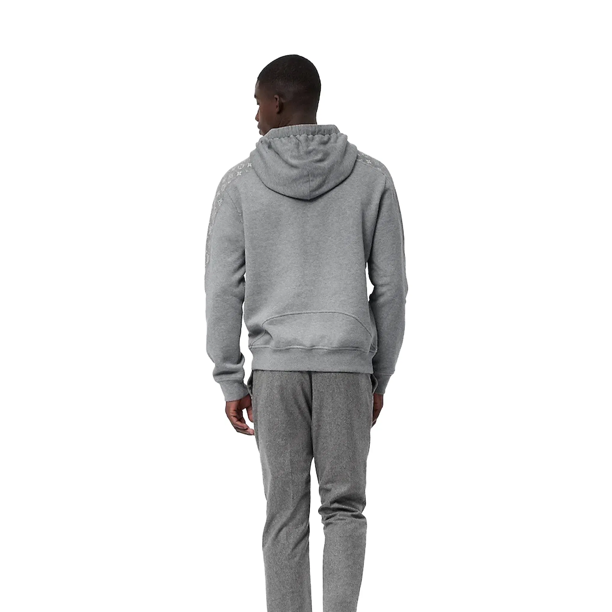 LOUIS VUITTON LV Alphabet Hoodie Grey (FW23)