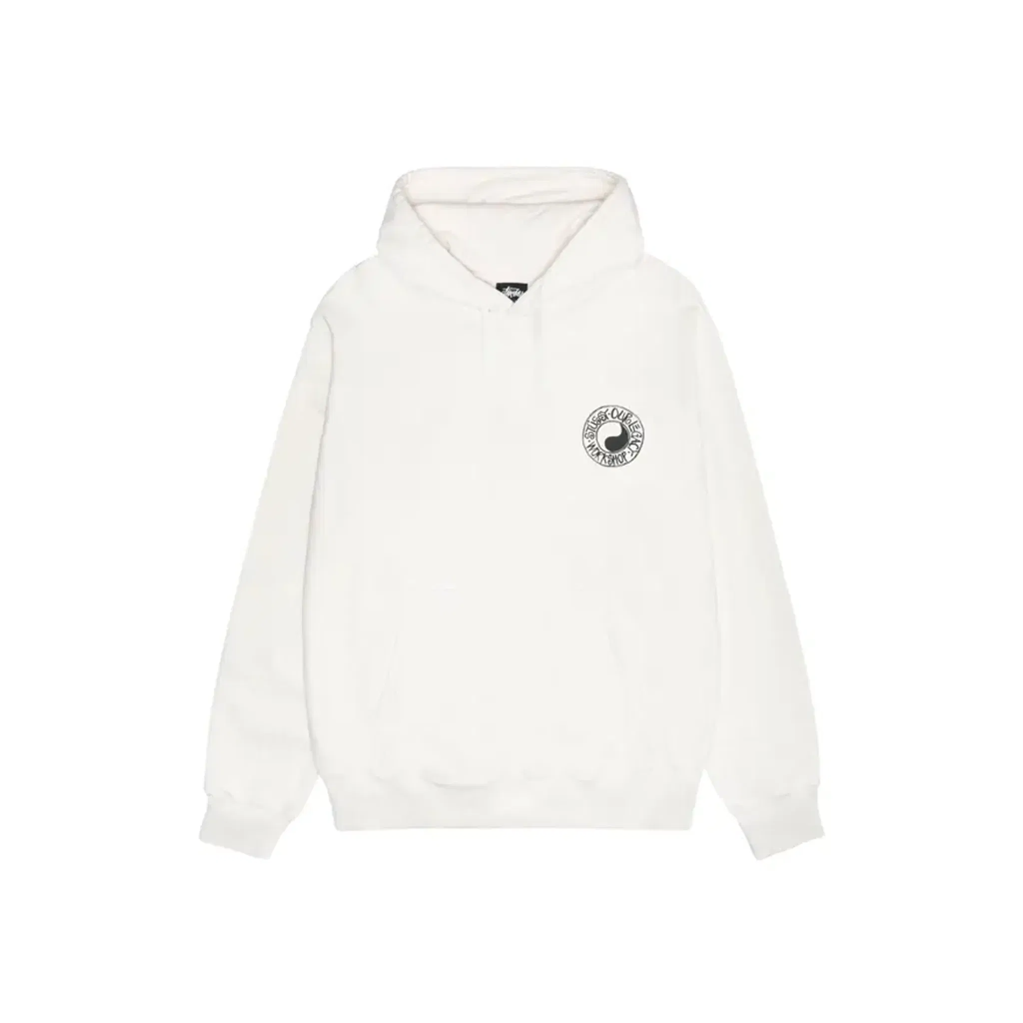Stüssy x Our Legacy Work Shop Buana Pigment Dyed Hoodie White (FW24)