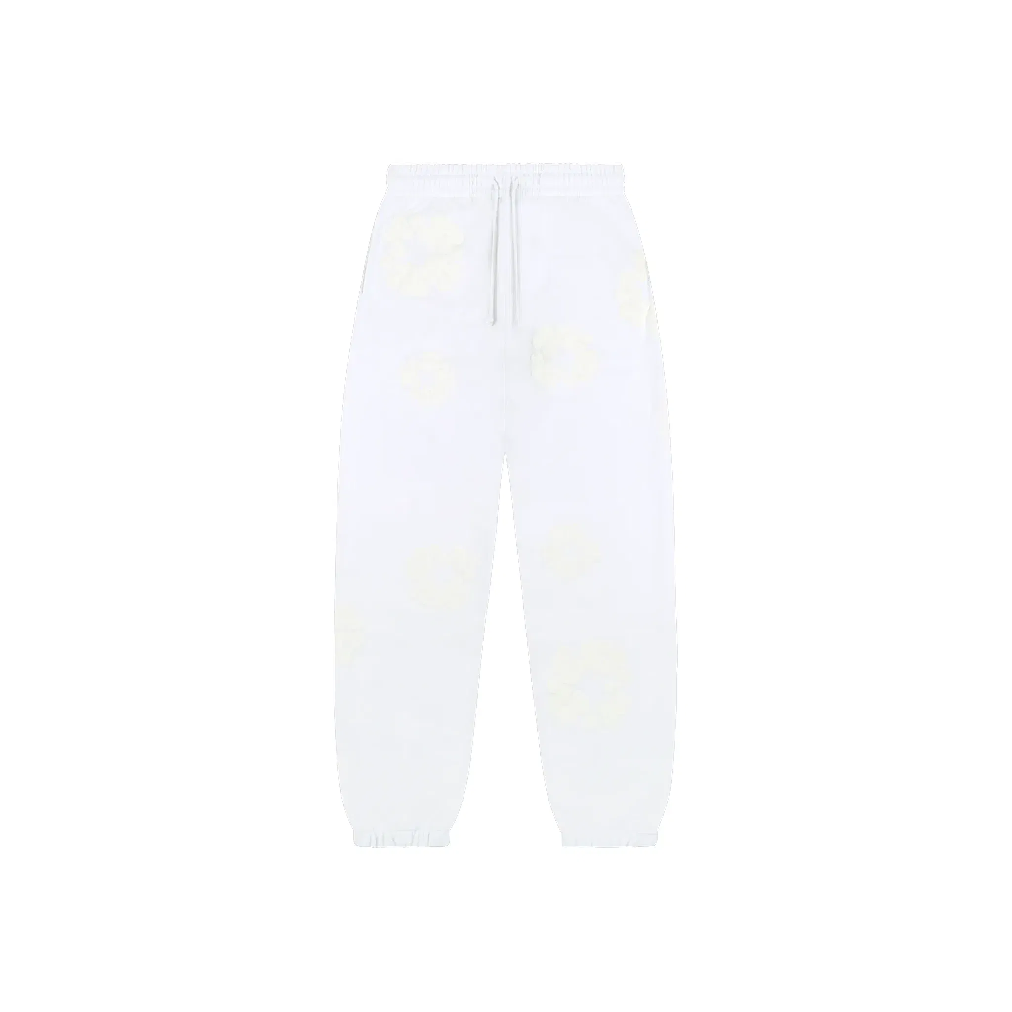 Denim Tears Cotton Wreath Sweatpants White Monochrome (SS24)