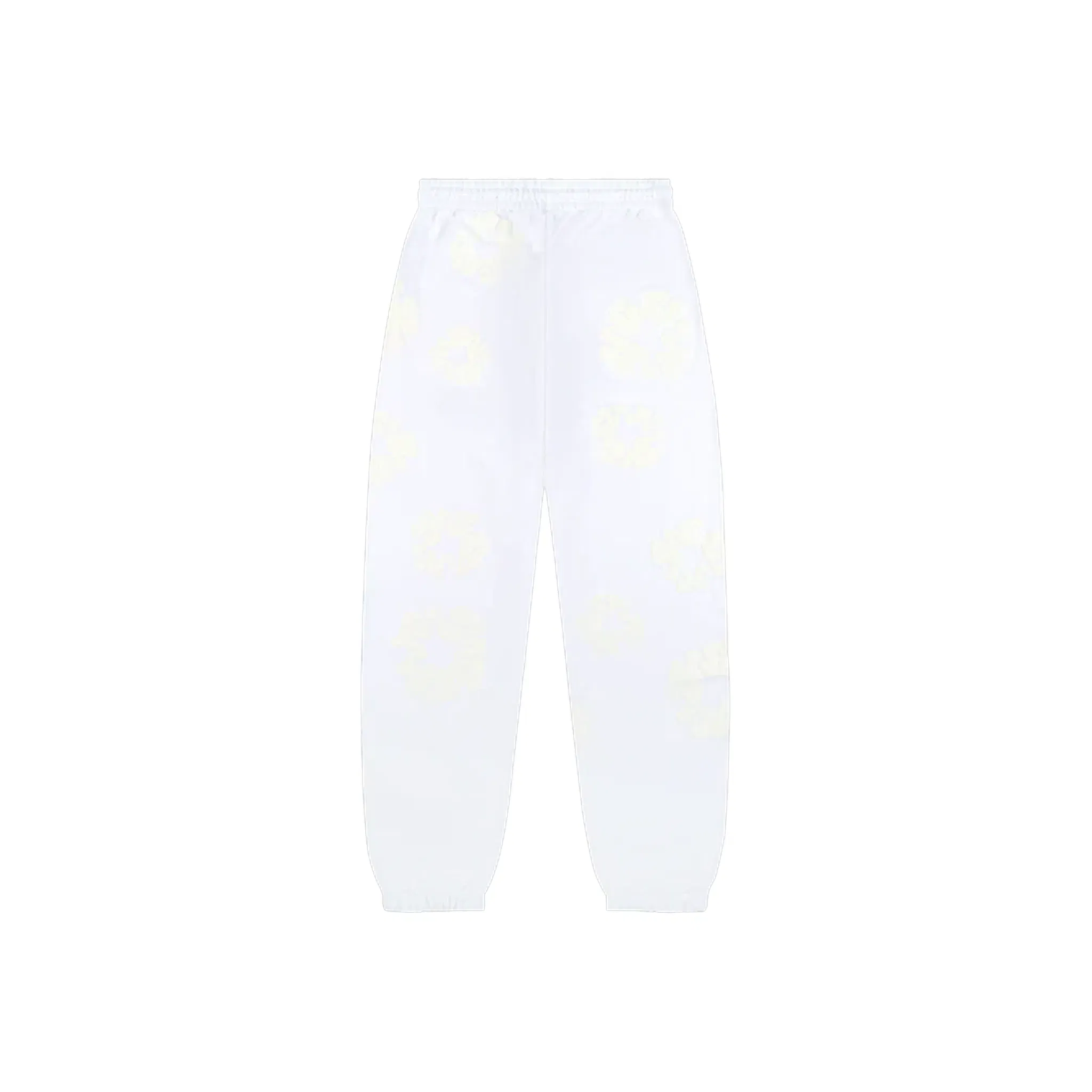 Denim Tears Cotton Wreath Sweatpants White Monochrome (SS24)