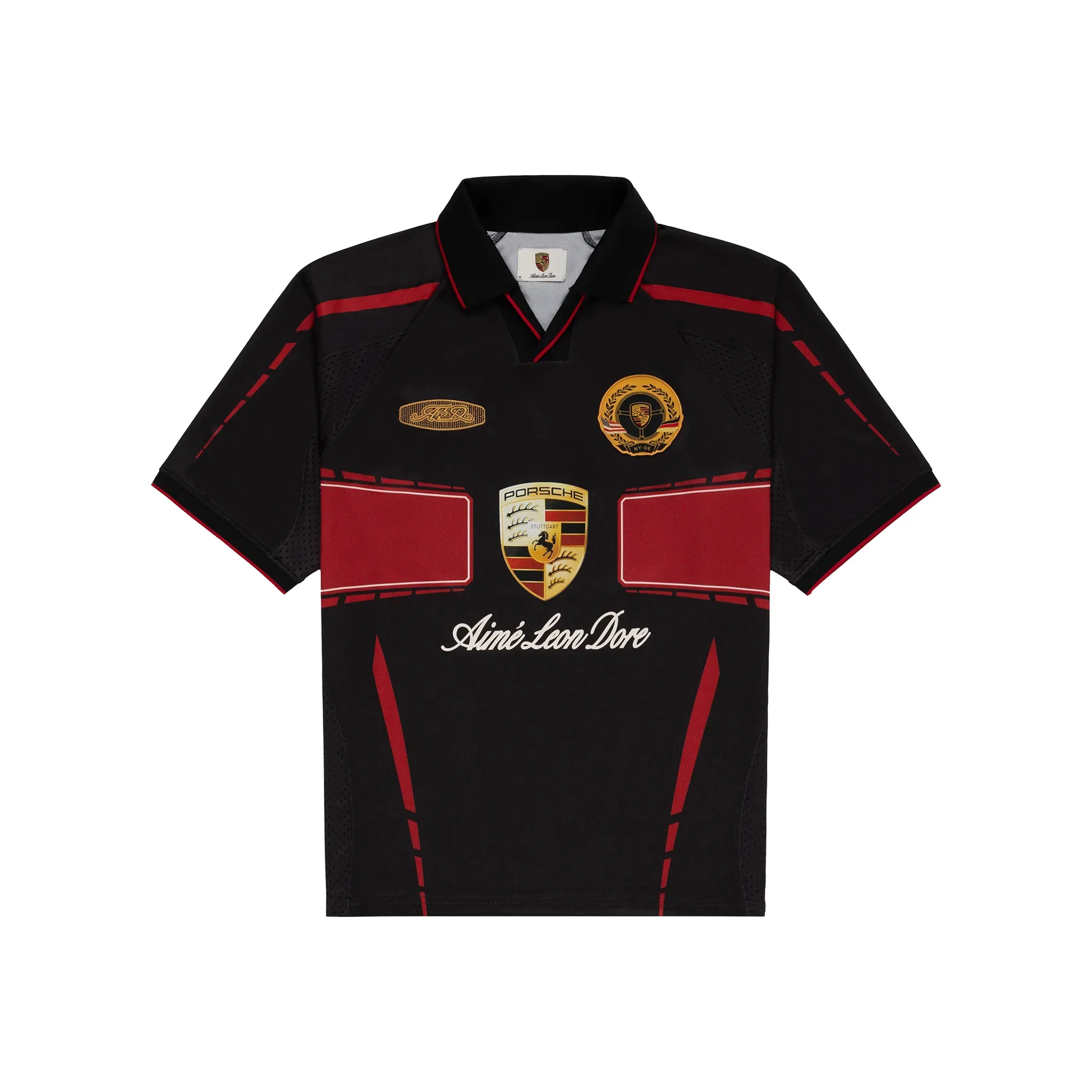 Supreme Aime Leon Dore x Porsche 993 Turbo Team Jersey Jet Black (FW24)
