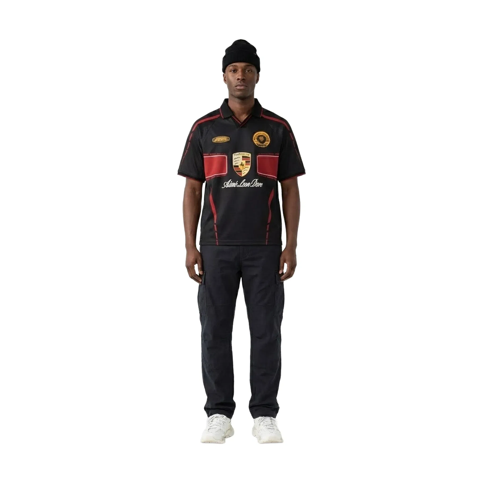 Supreme Aime Leon Dore x Porsche 993 Turbo Team Jersey Jet Black (FW24)