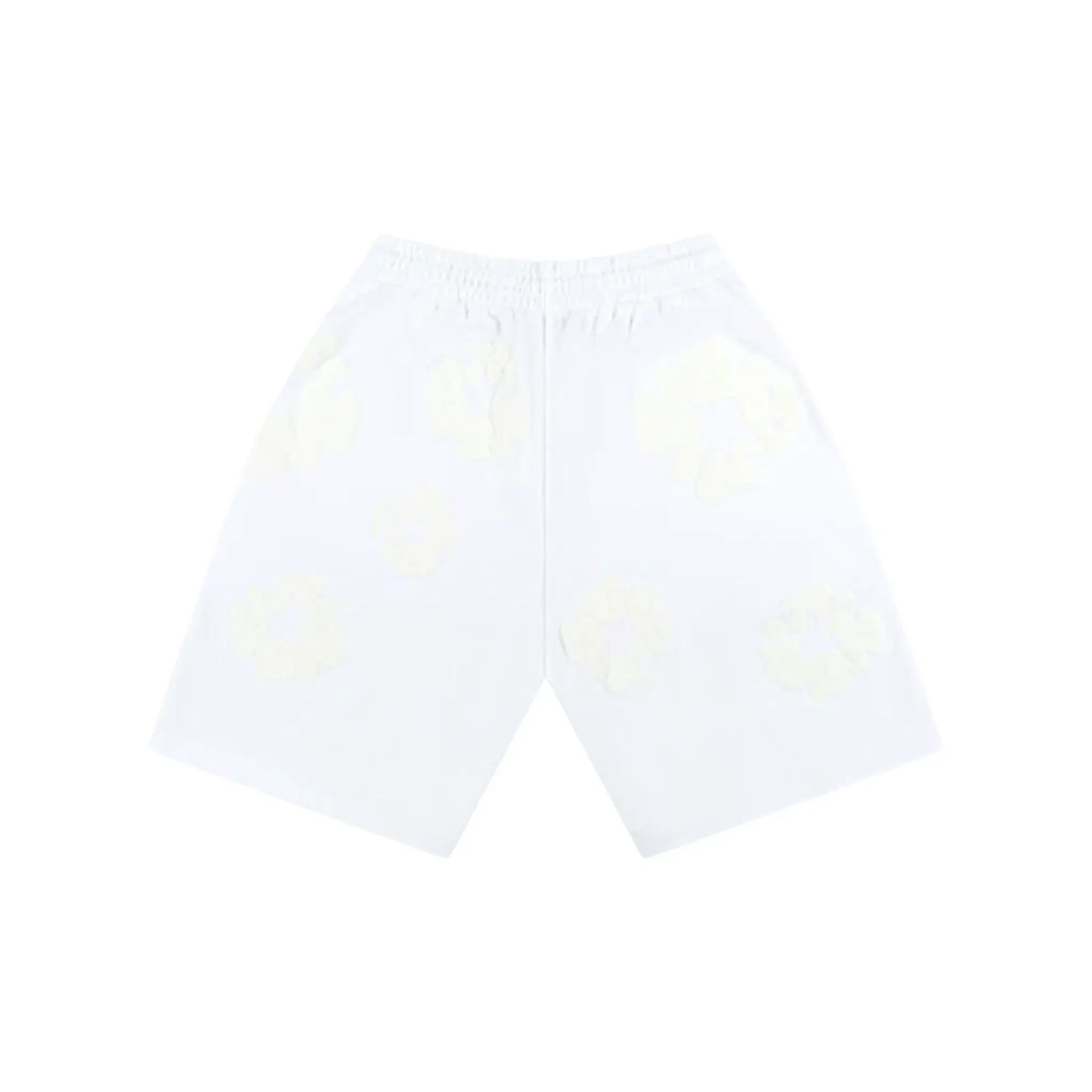 Denim Tears The Cotton Wreath Shorts White Monochrome (SS24)