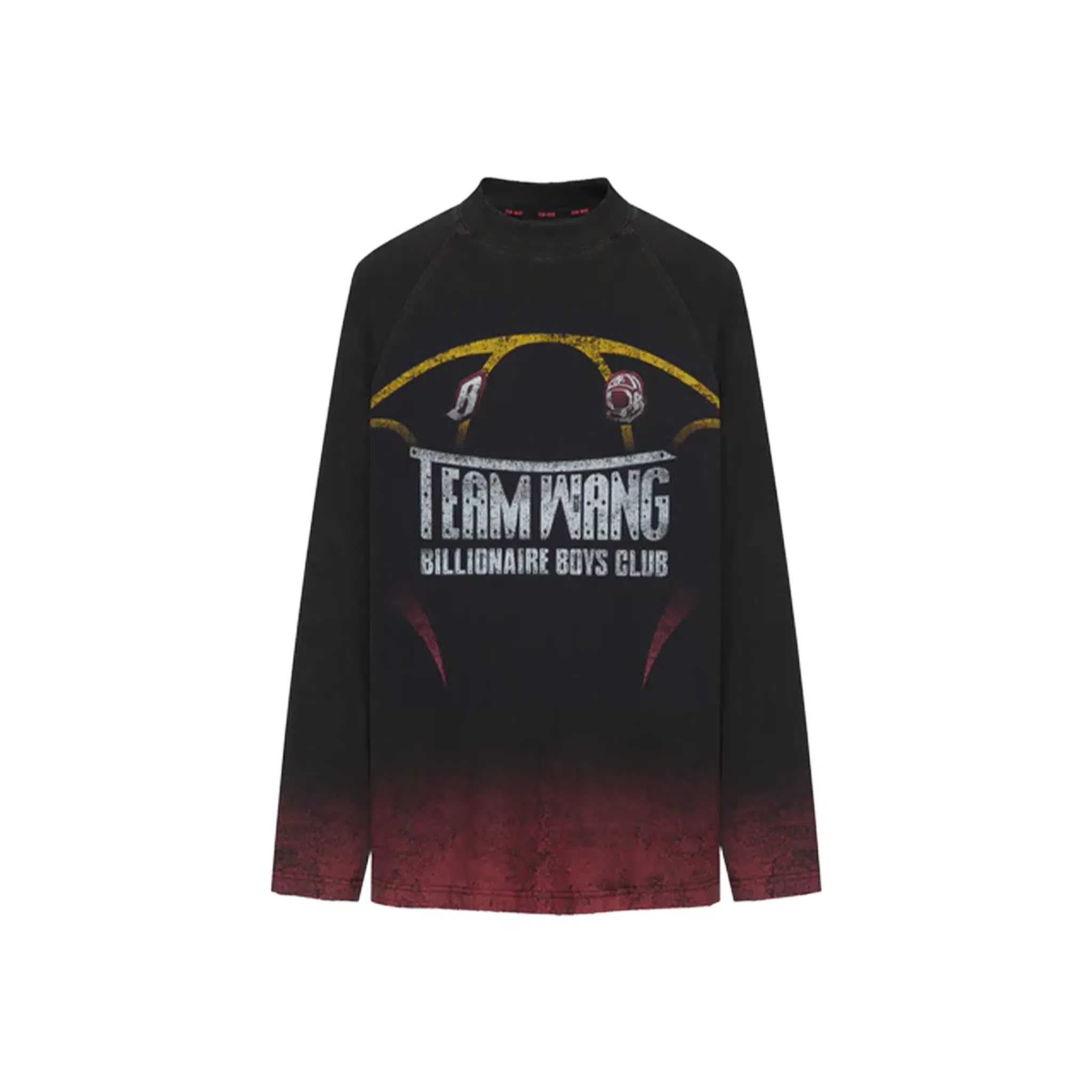 TEAM WANG design x Billionaire Boys Club "LIFE IS A RACE" Speed Long Sleeve Tee Black (SS25)