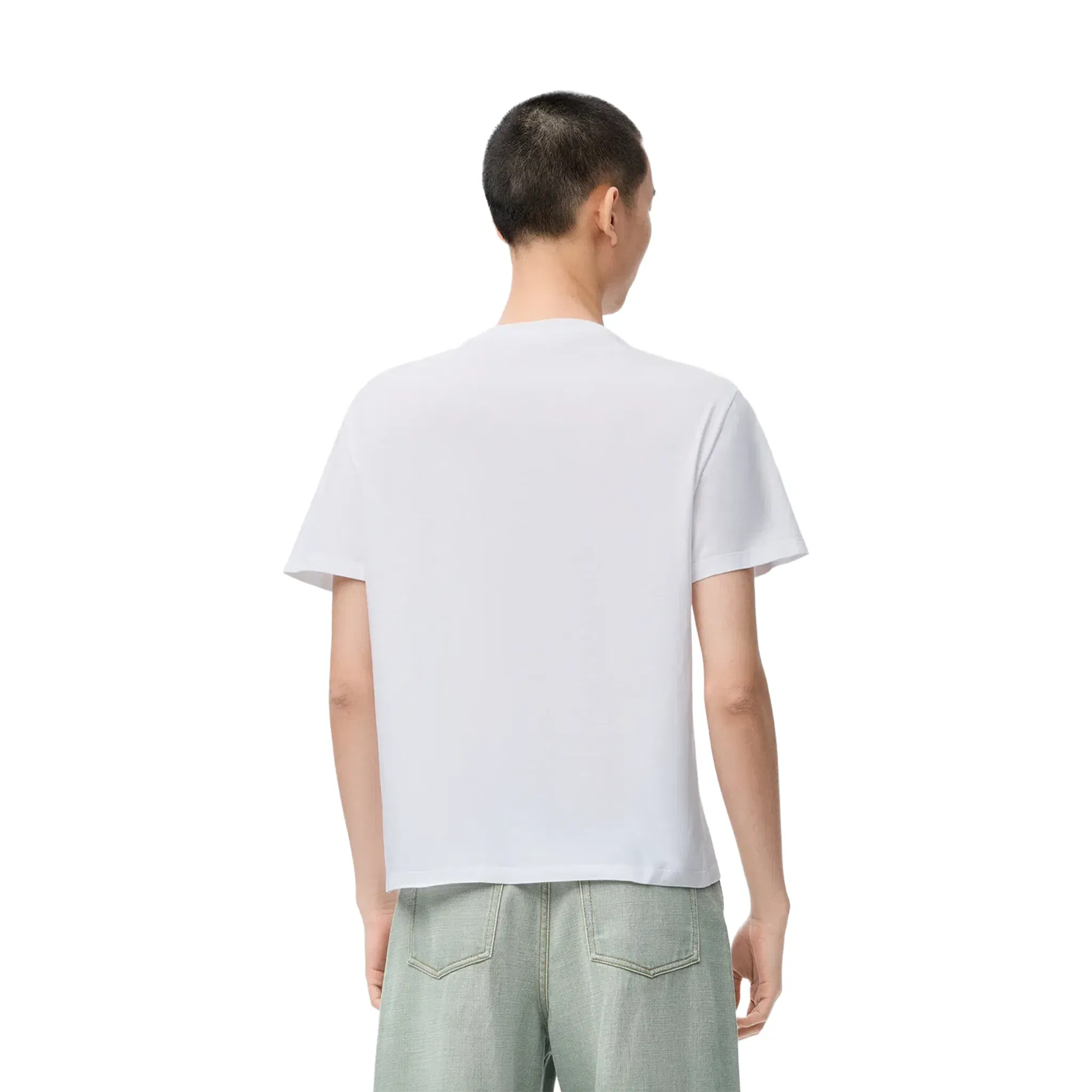 LOEWE Anagram Pocket Relaxed Fit Tee White (FW23)