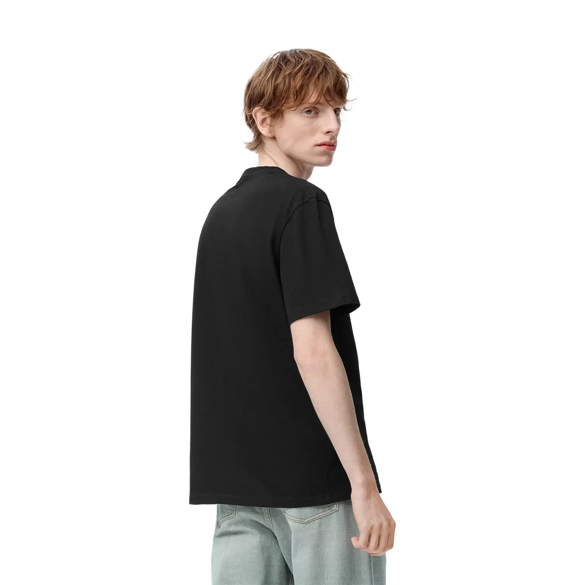 LOEWE Anagram Pocket Relaxed Fit Tee Black (FW23)