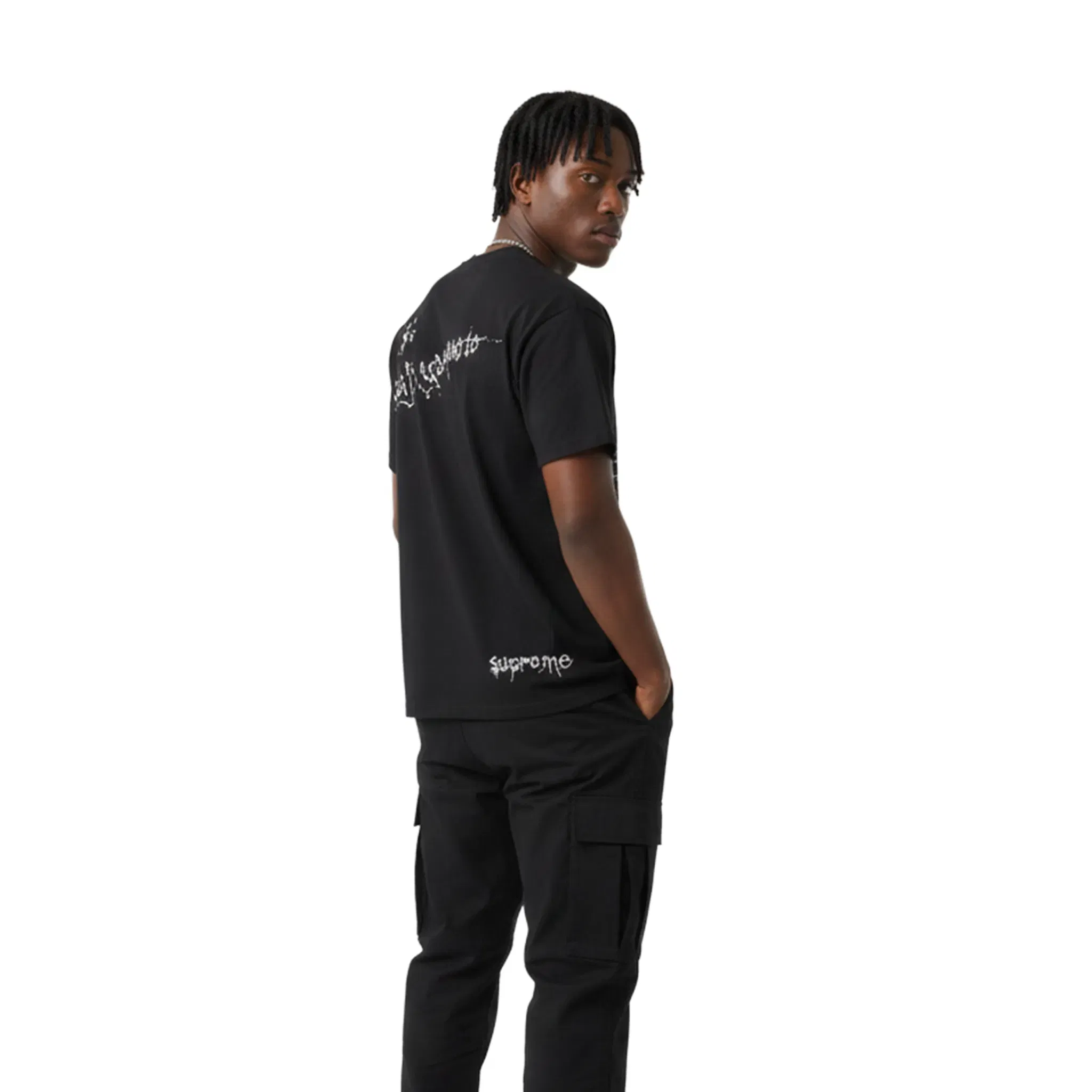 Supreme Y's by Yohji Yamamoto Thinker Tee Black (FW25)