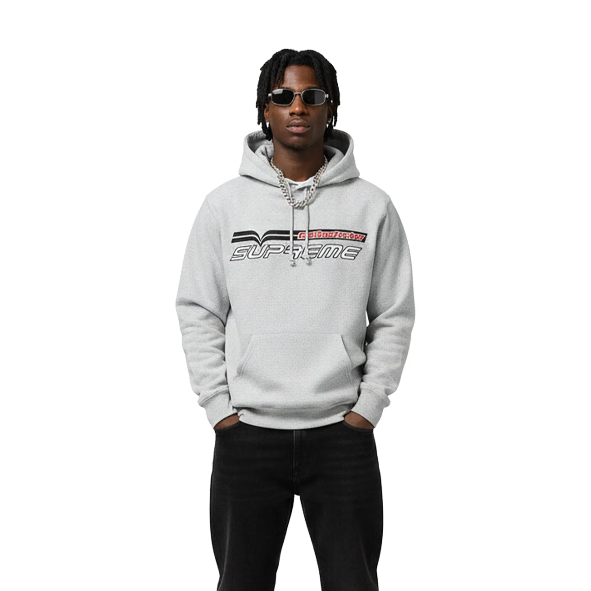Supreme Motherfucker Hoodie Heather Grey (Ss19) Price in India