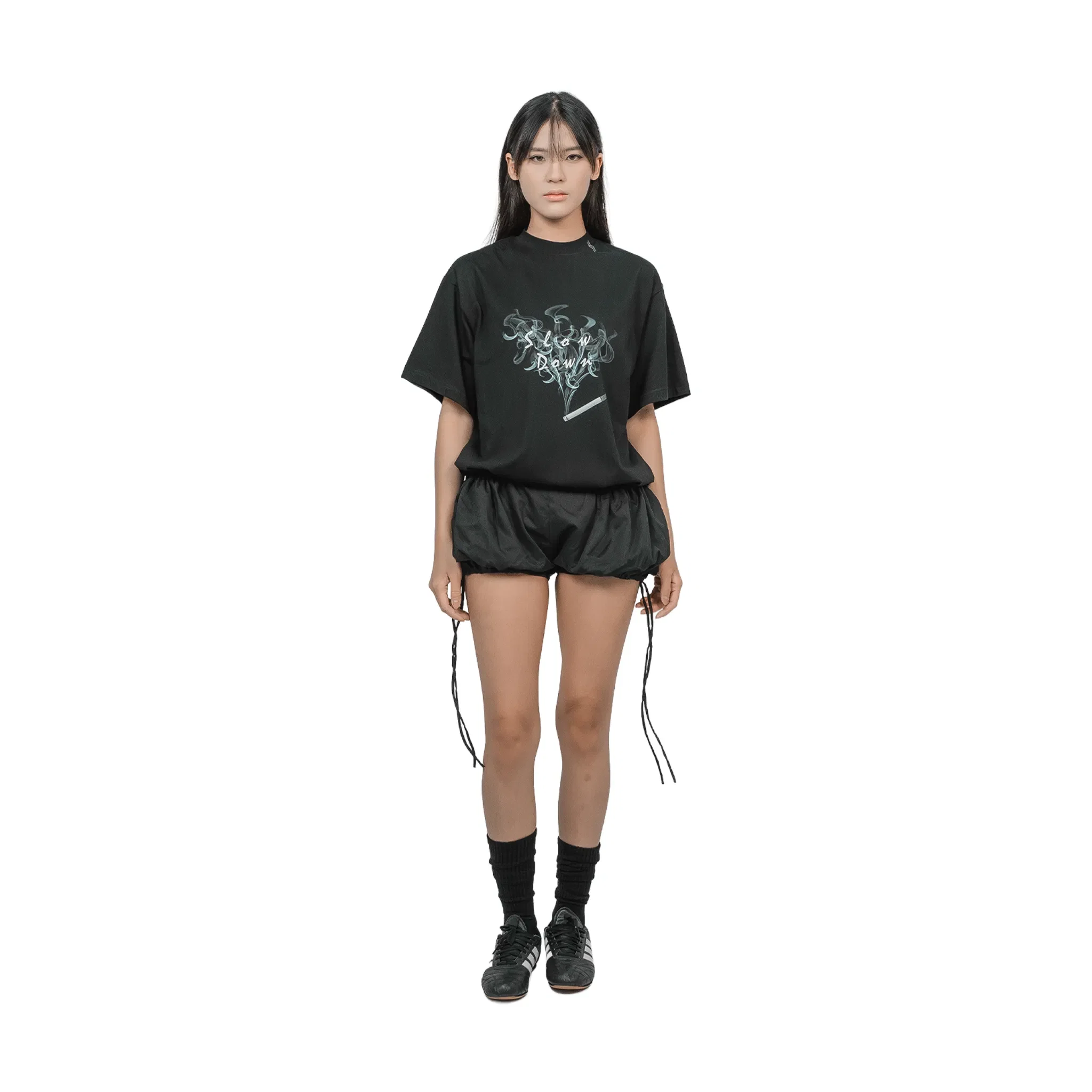 SLOWDOWN Ignite Tee Black (FW25)