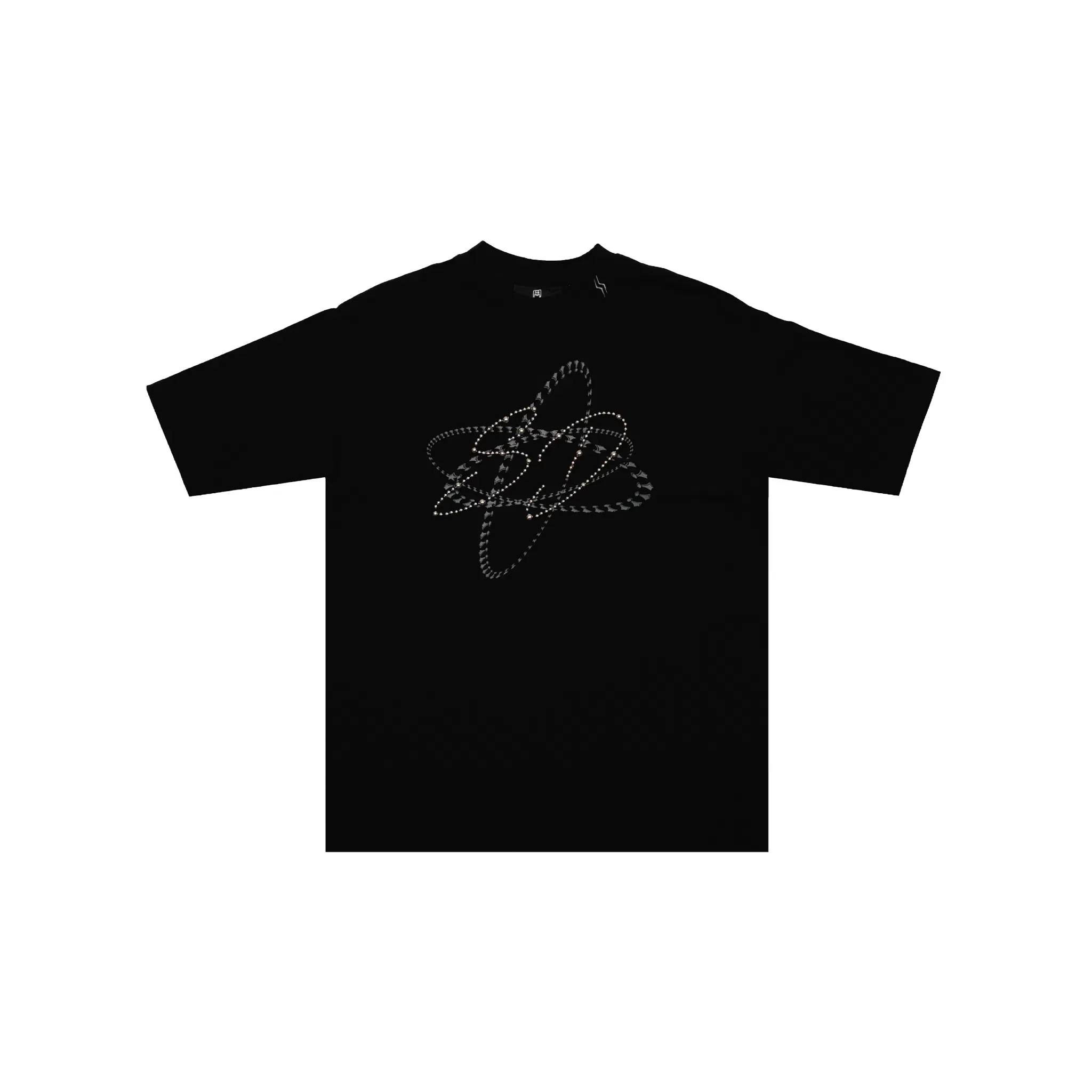 SLOWDOWN SD Atom Tee Black (SS25)