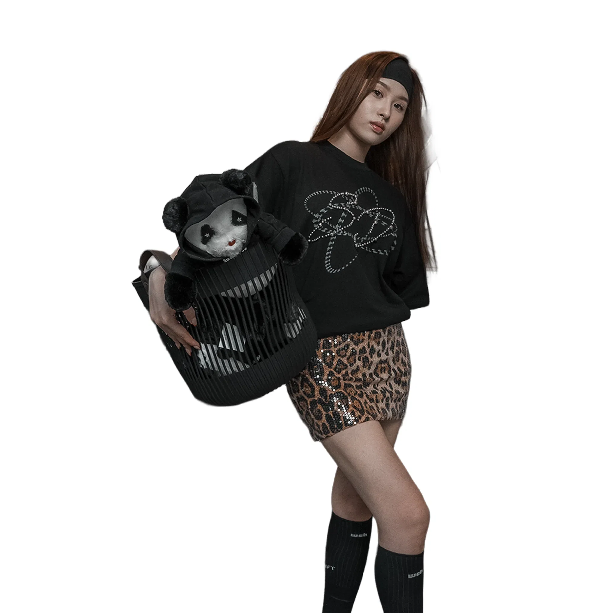 SLOWDOWN SD Atom Tee Black (SS25)