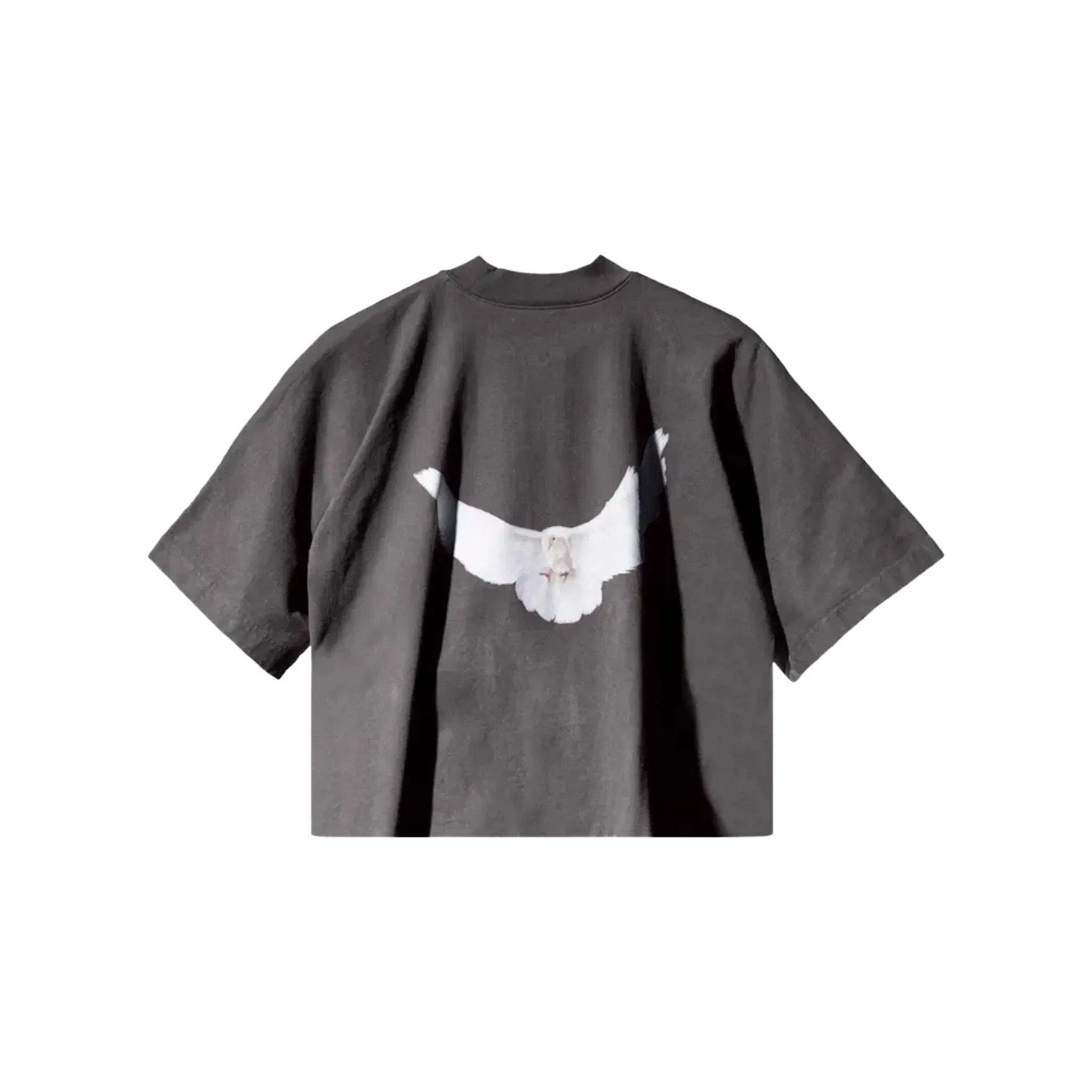 Yeezy Gap Engineered by BALENCIAGA Dove No Seam Tee Dark Grey (SS22)