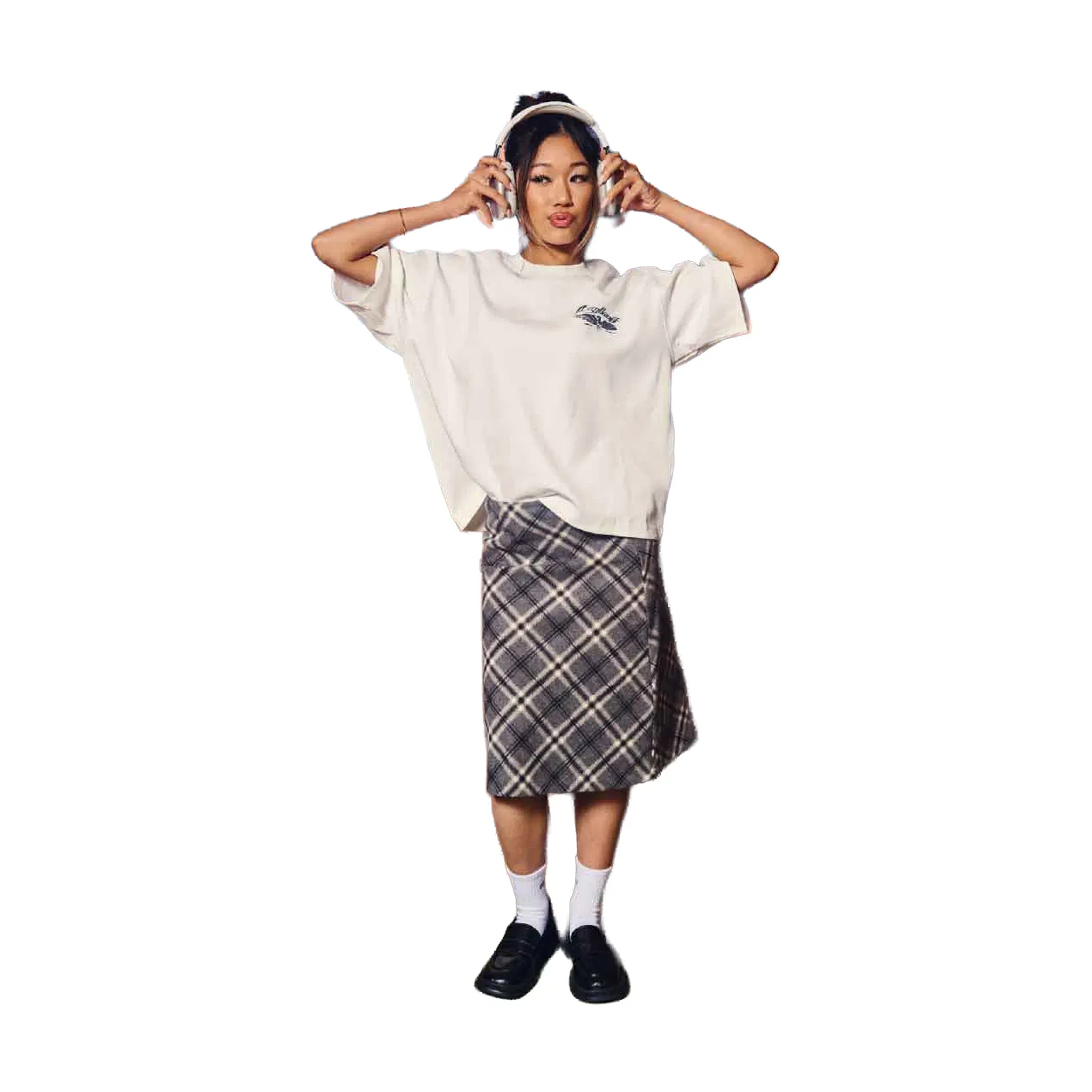 EGLAF R//W Wings Boxy Tee White (FW25)