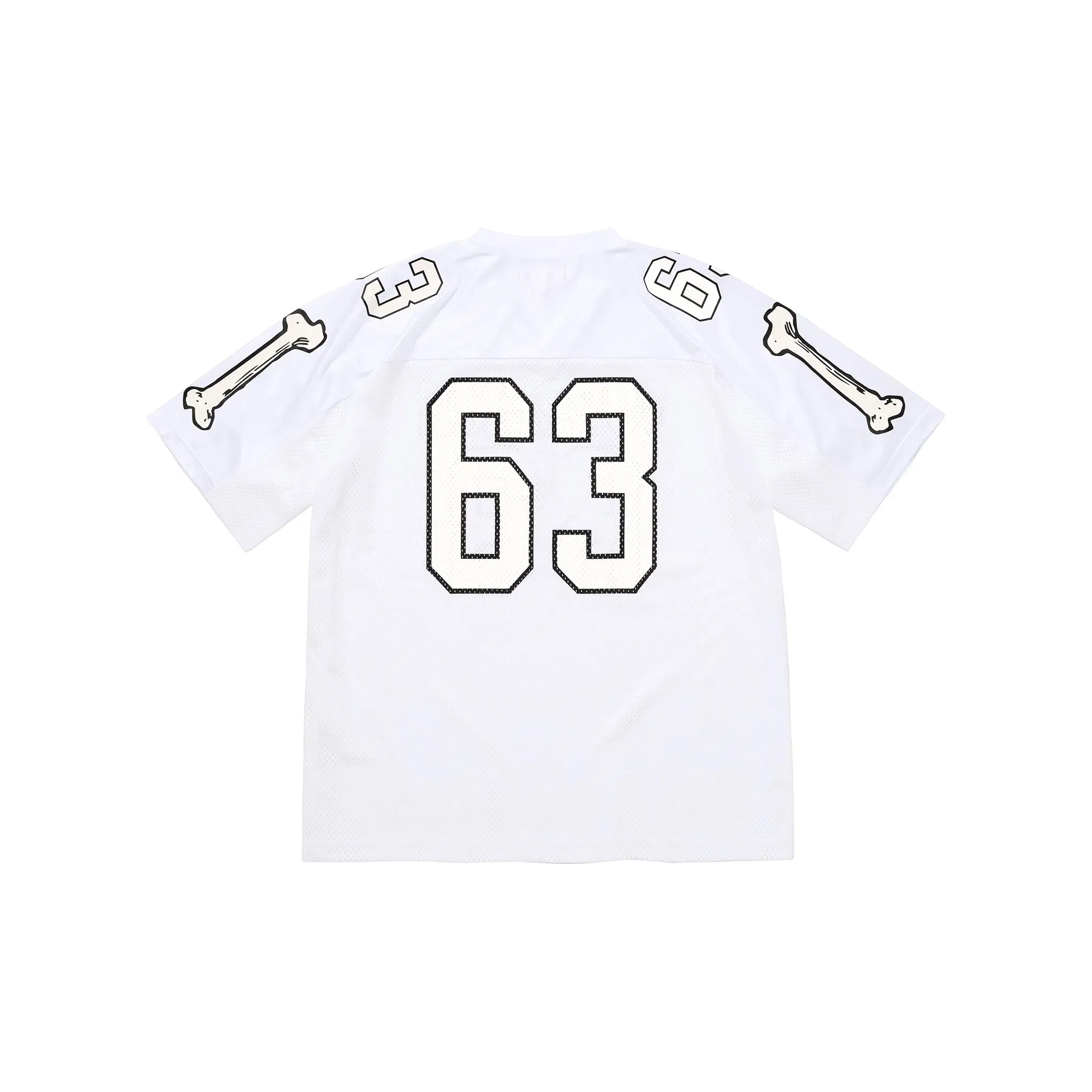 Supreme Bones Football Jersey White (FW25)