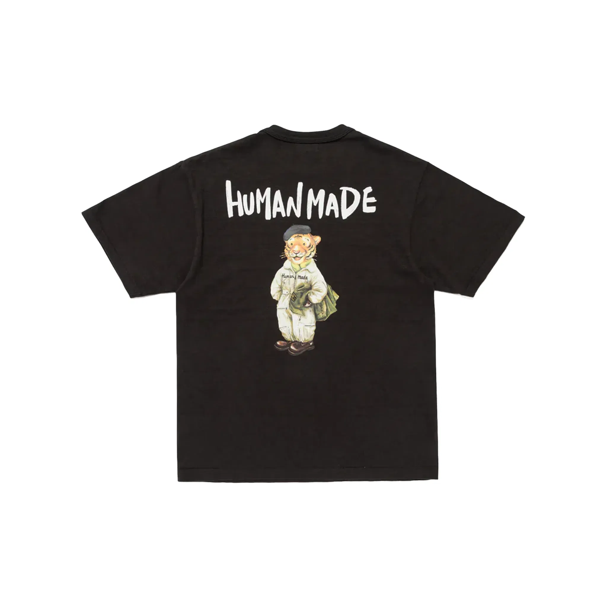 Human Made Polo Tiger Tee Black (SS25)
