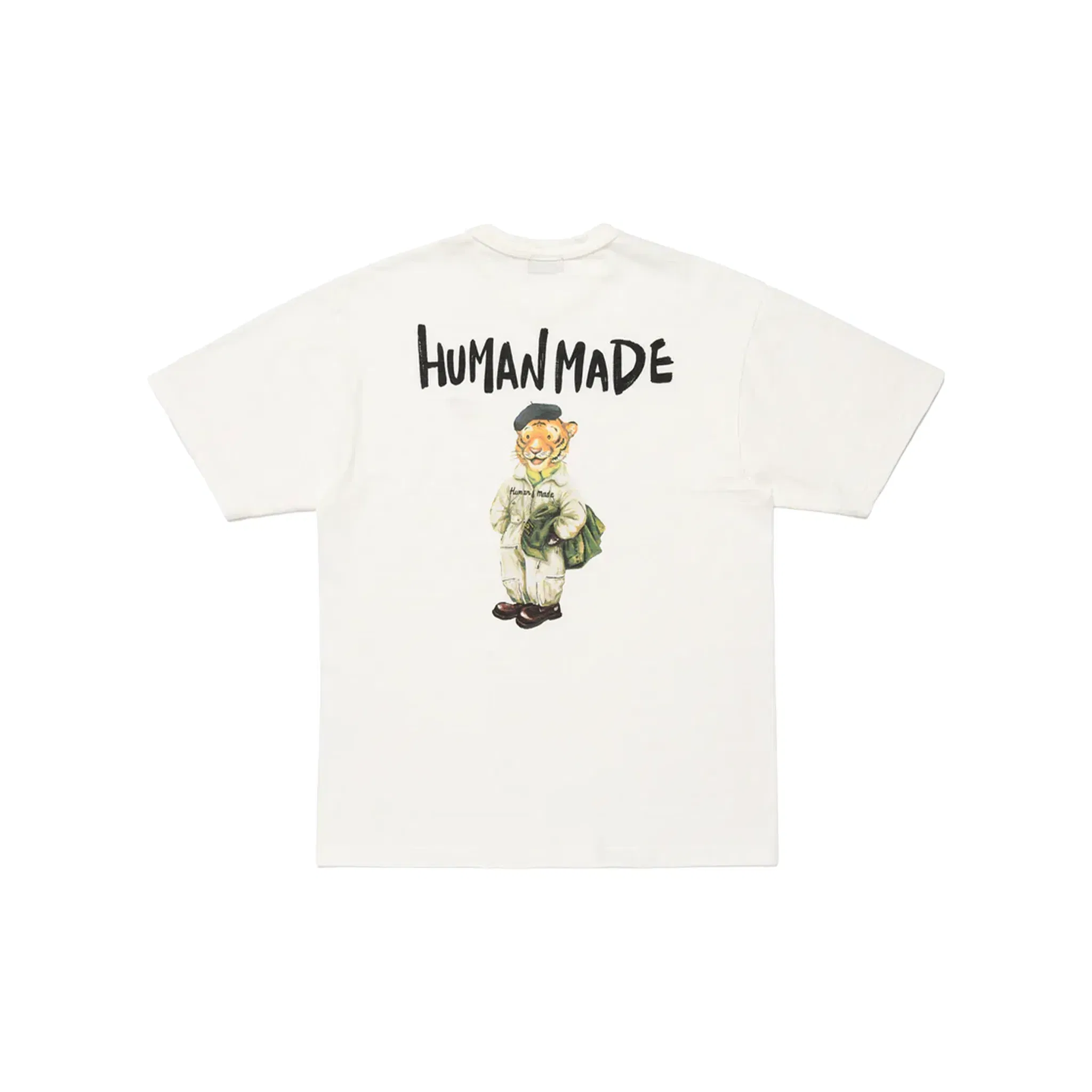 Human Made Polo Tiger Tee White (SS25)