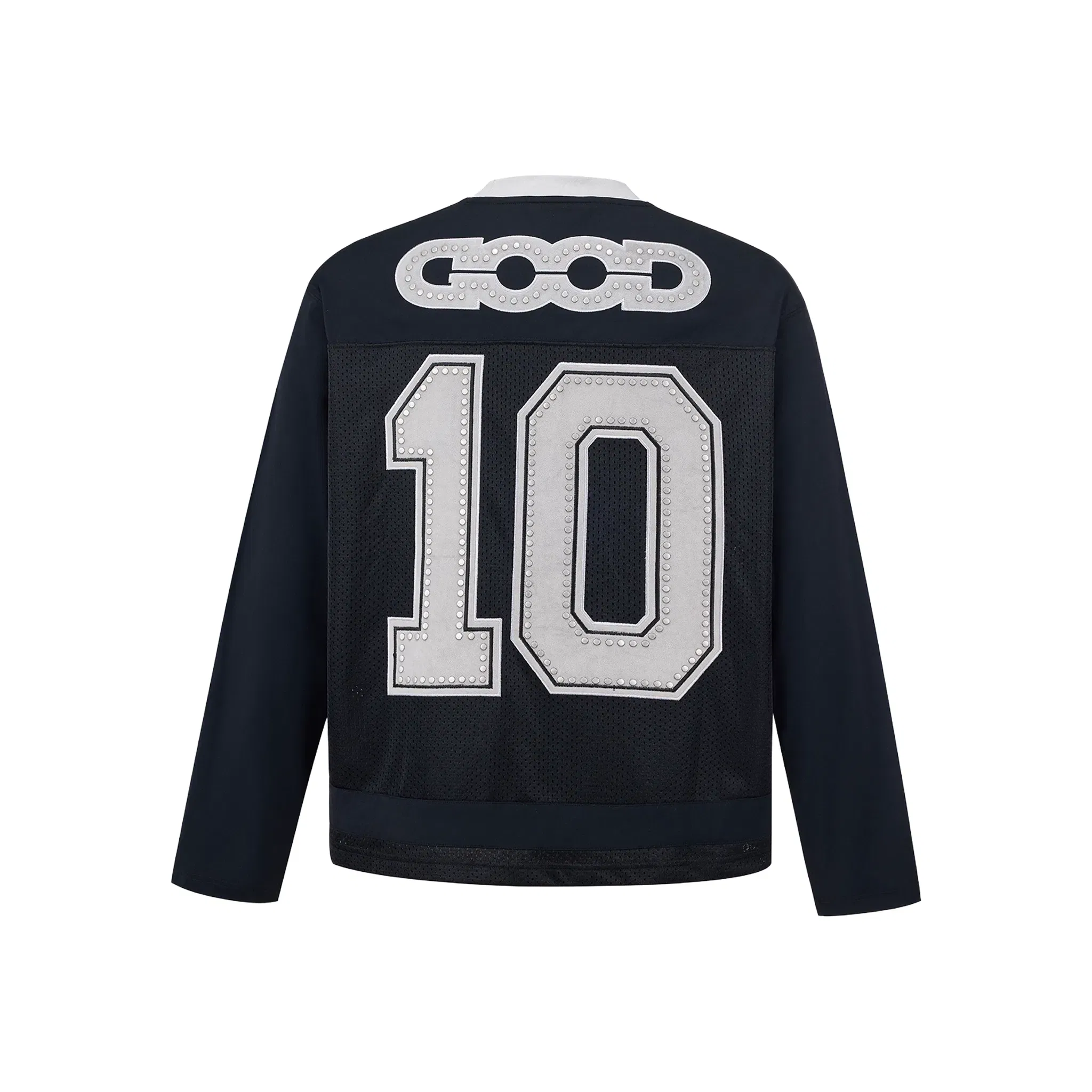 GOODBRAND Star Patch Hockey Jersey Black (FW25)