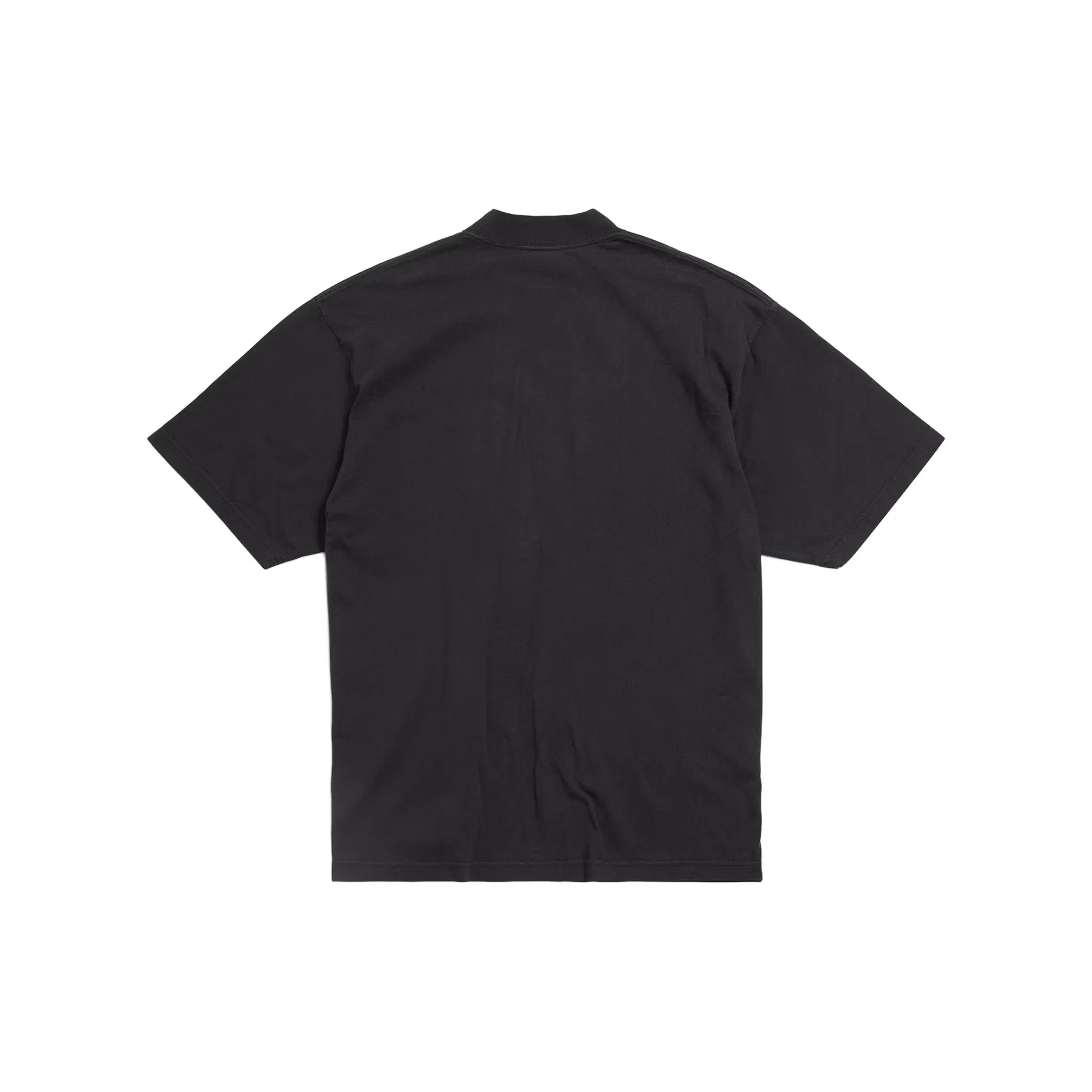 BALENCIAGA Political Stencil Medium Fit Tee Black/White (SS25)