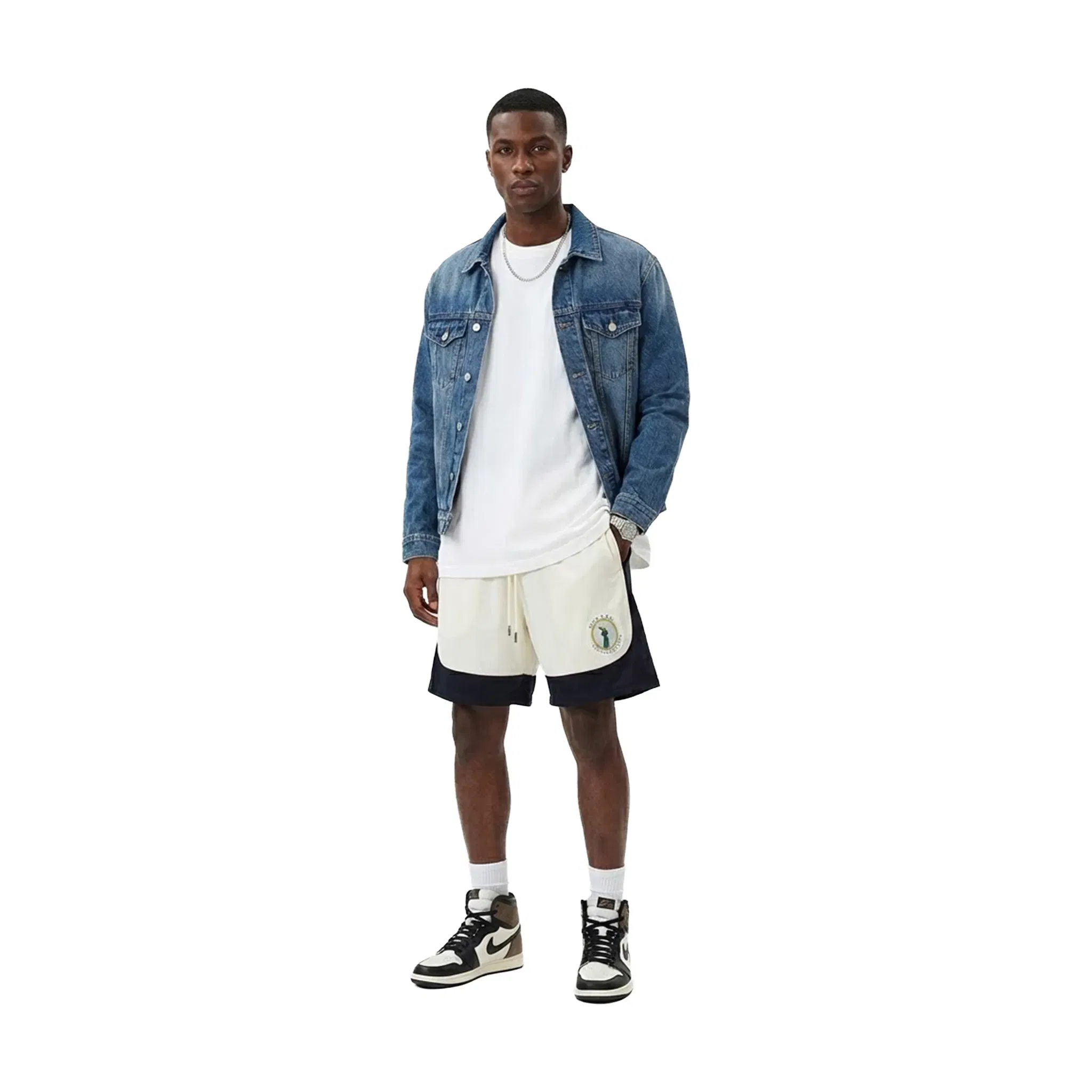 KITH New York Exclusive Soccer Shorts Beige (SS25)