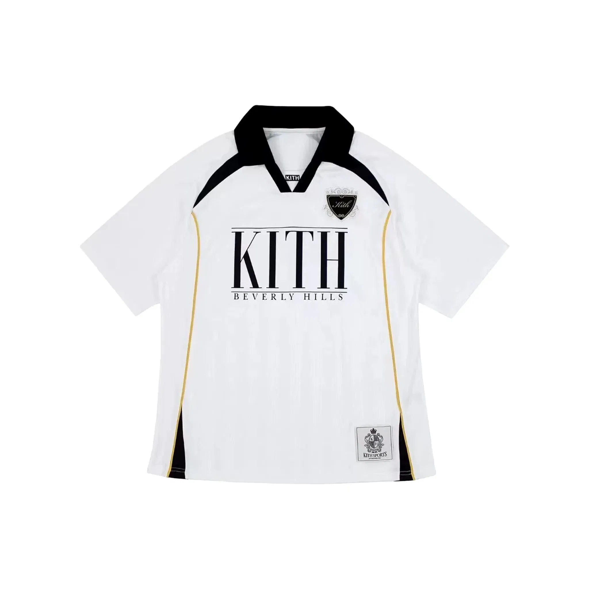 KITH Beverly Hills Exclusive Soccer Jersey White (SS25)