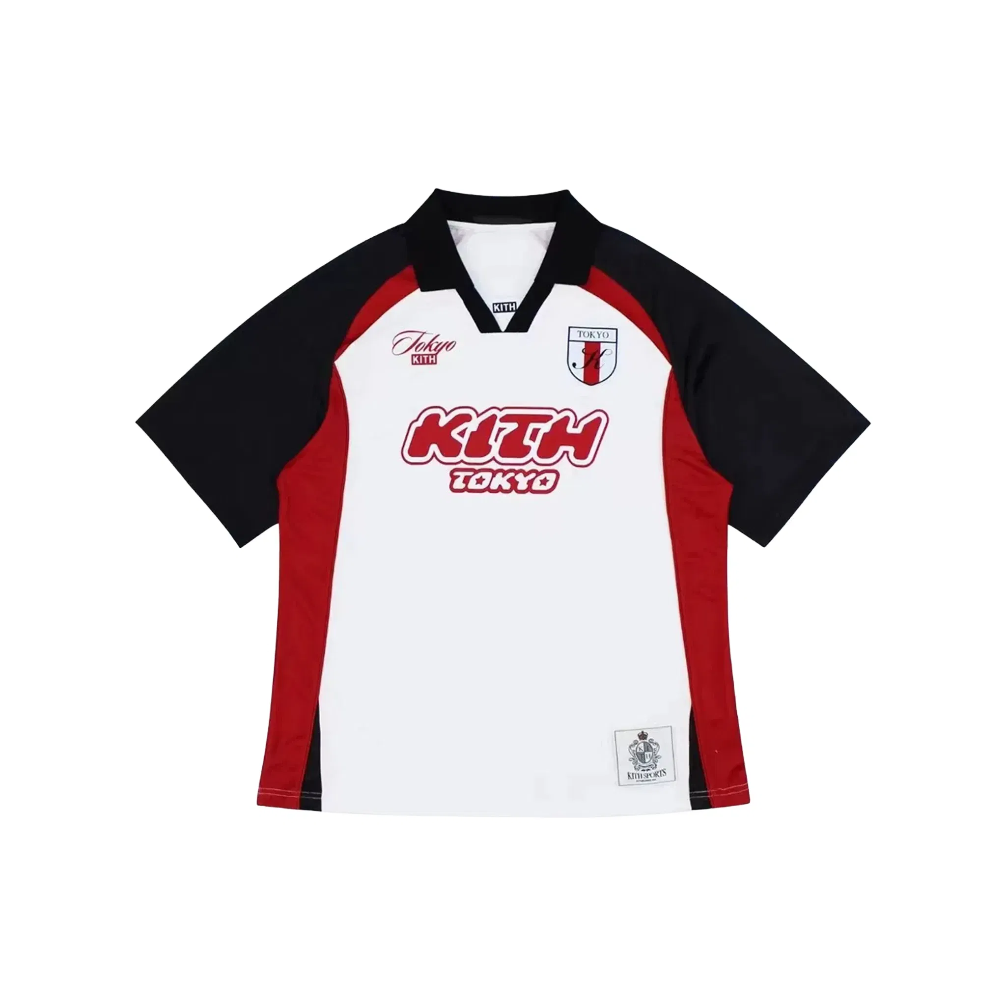 KITH Tokyo Exclusive Soccer Jersey White (SS25)