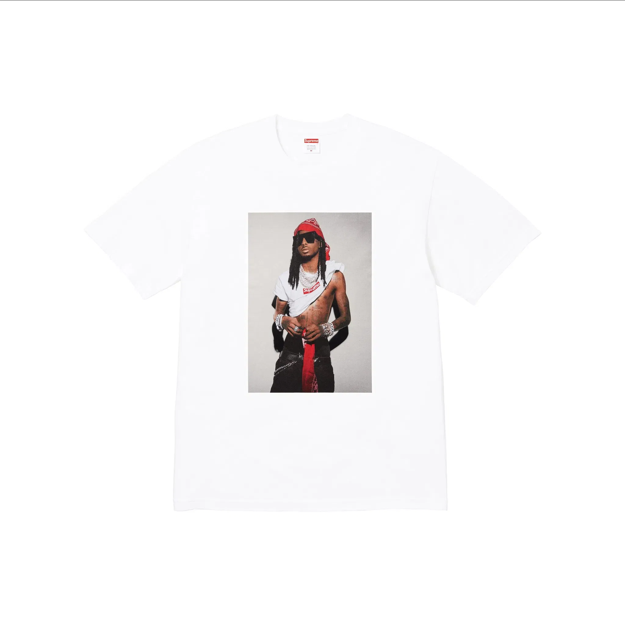 Supreme Playboi Carti Tee White (FW25)