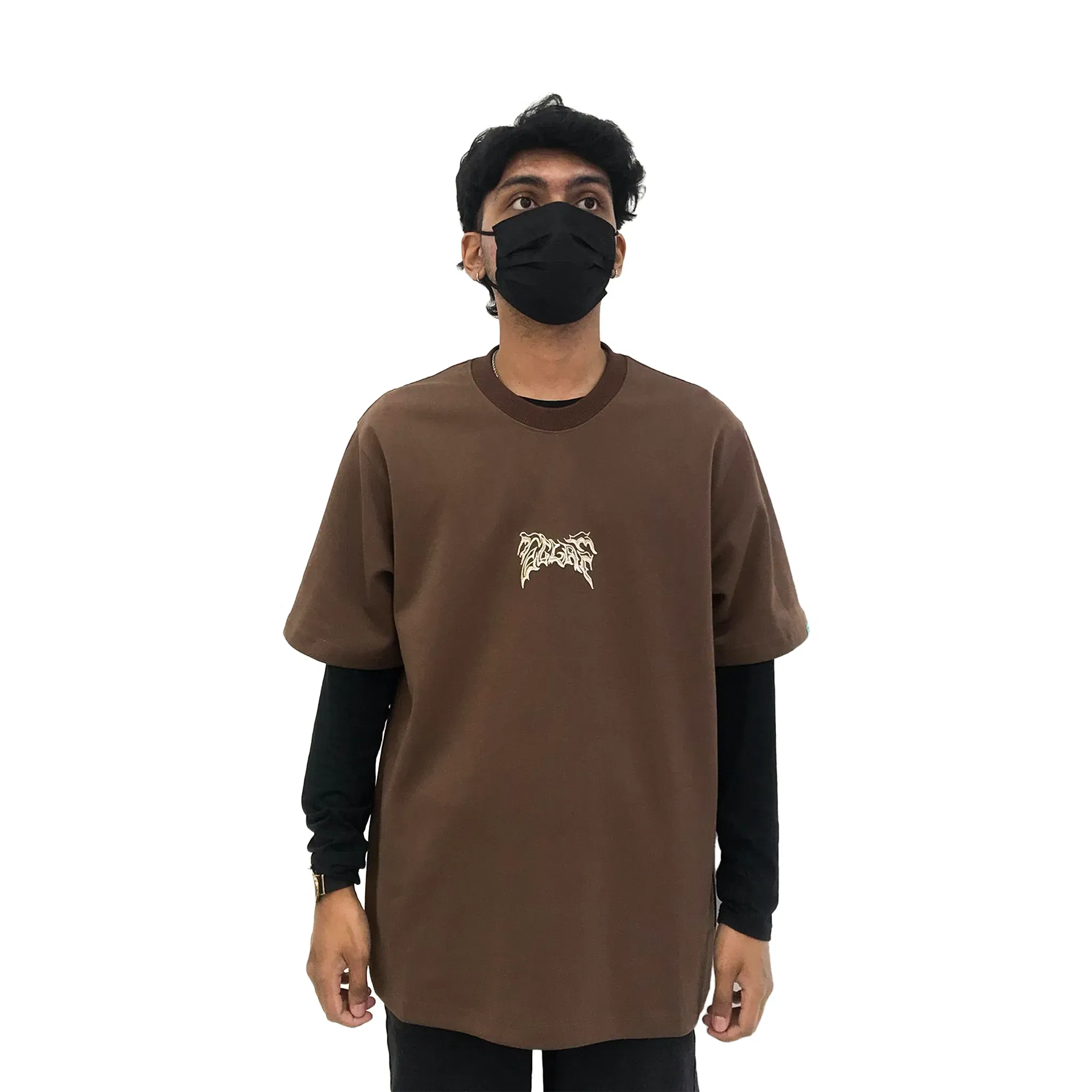 EGLAF Flames Basic Tee Brown (SS25)