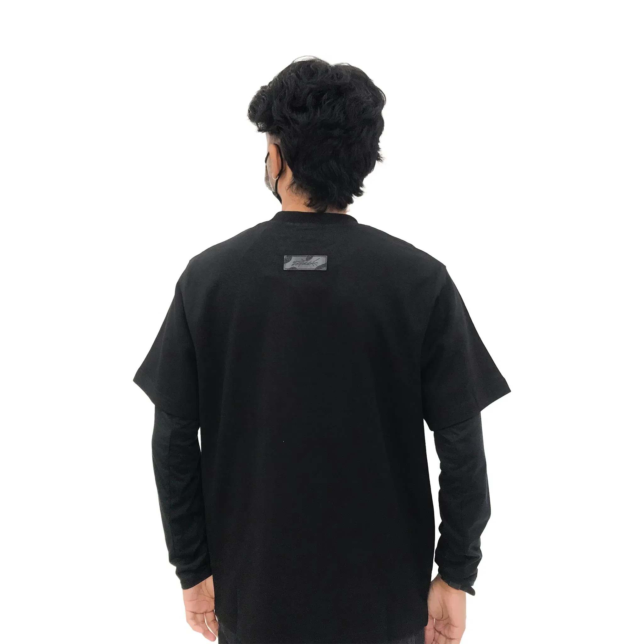 EGLAF Flames Basic Tee Black (SS25)