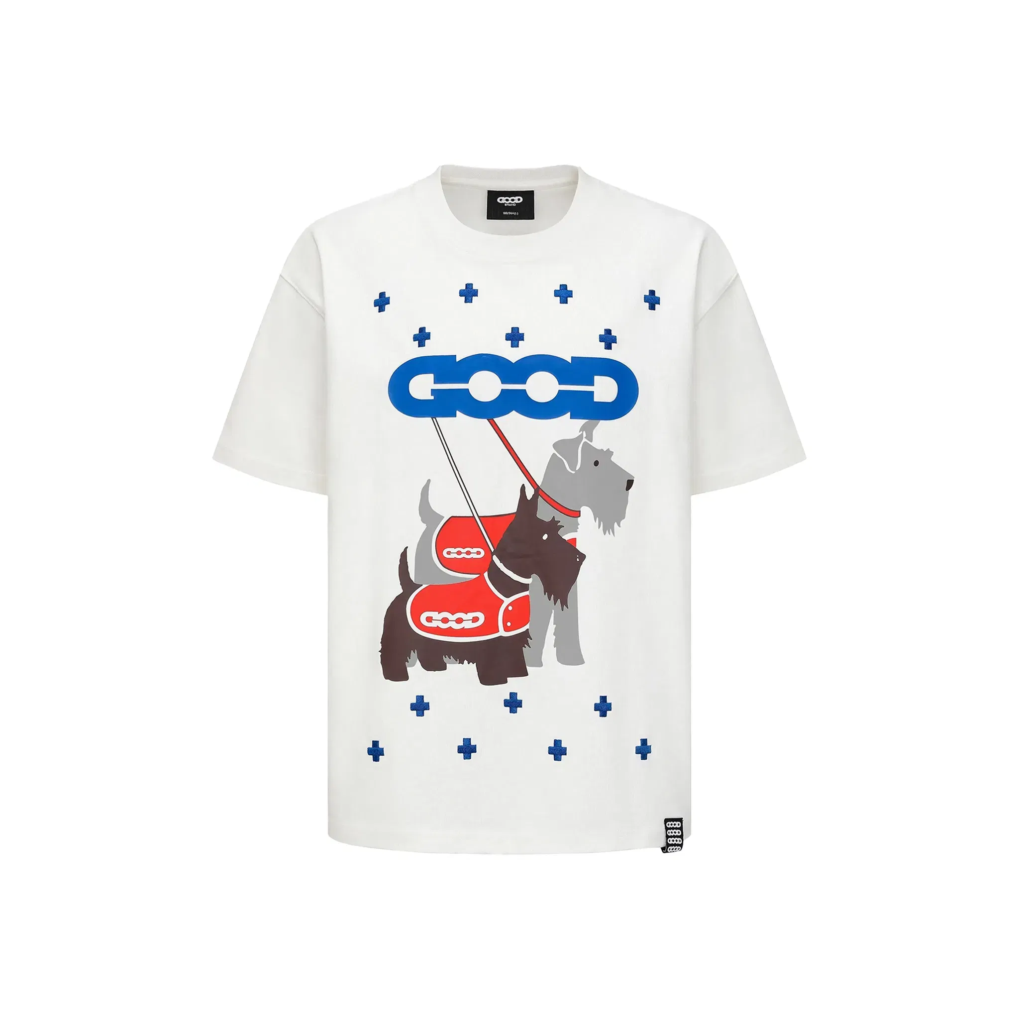 GOODBRAND Schnauzer Cross Tatami Tee White (SS25)