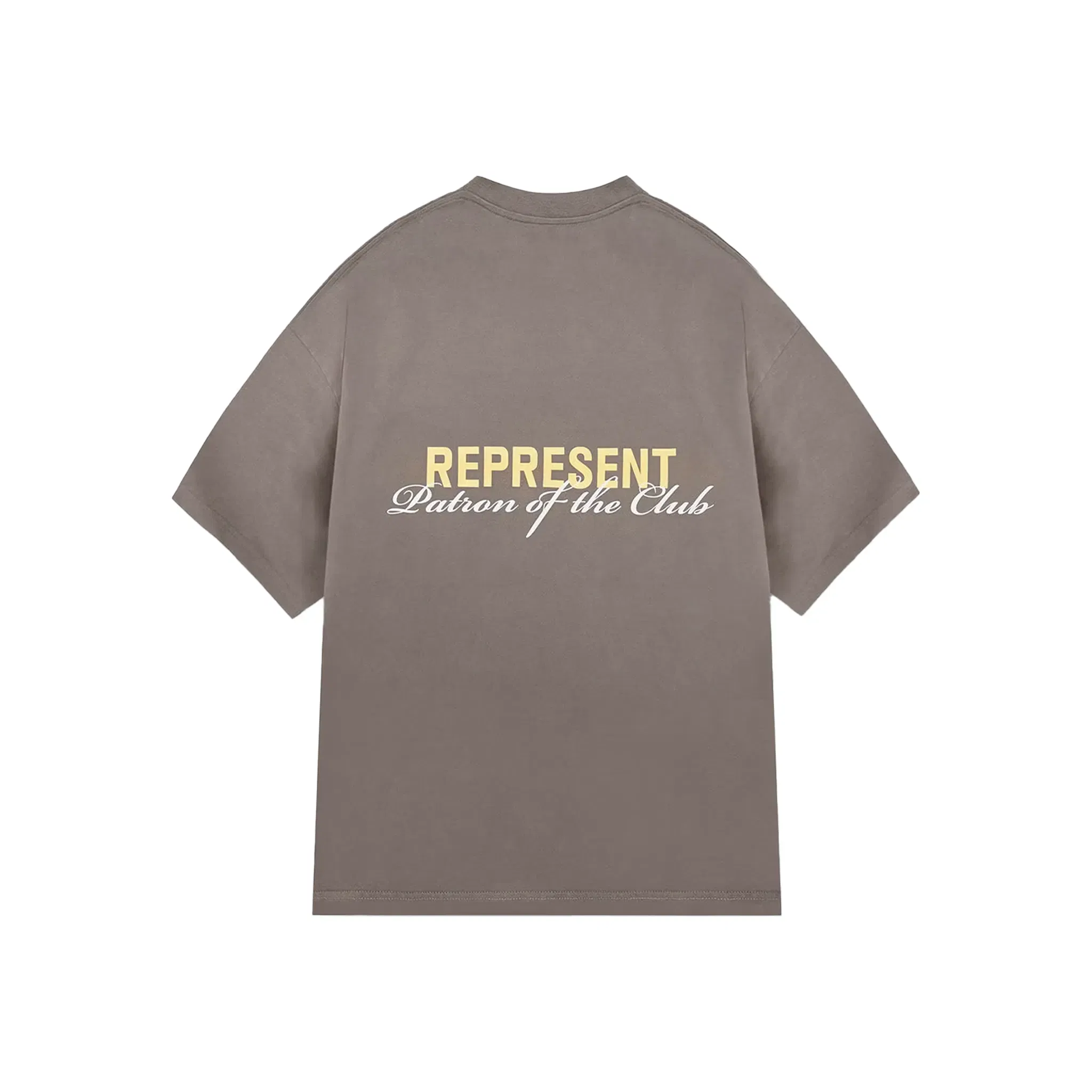Represent Patron Of The Club Tee Washed Olive (SS25)