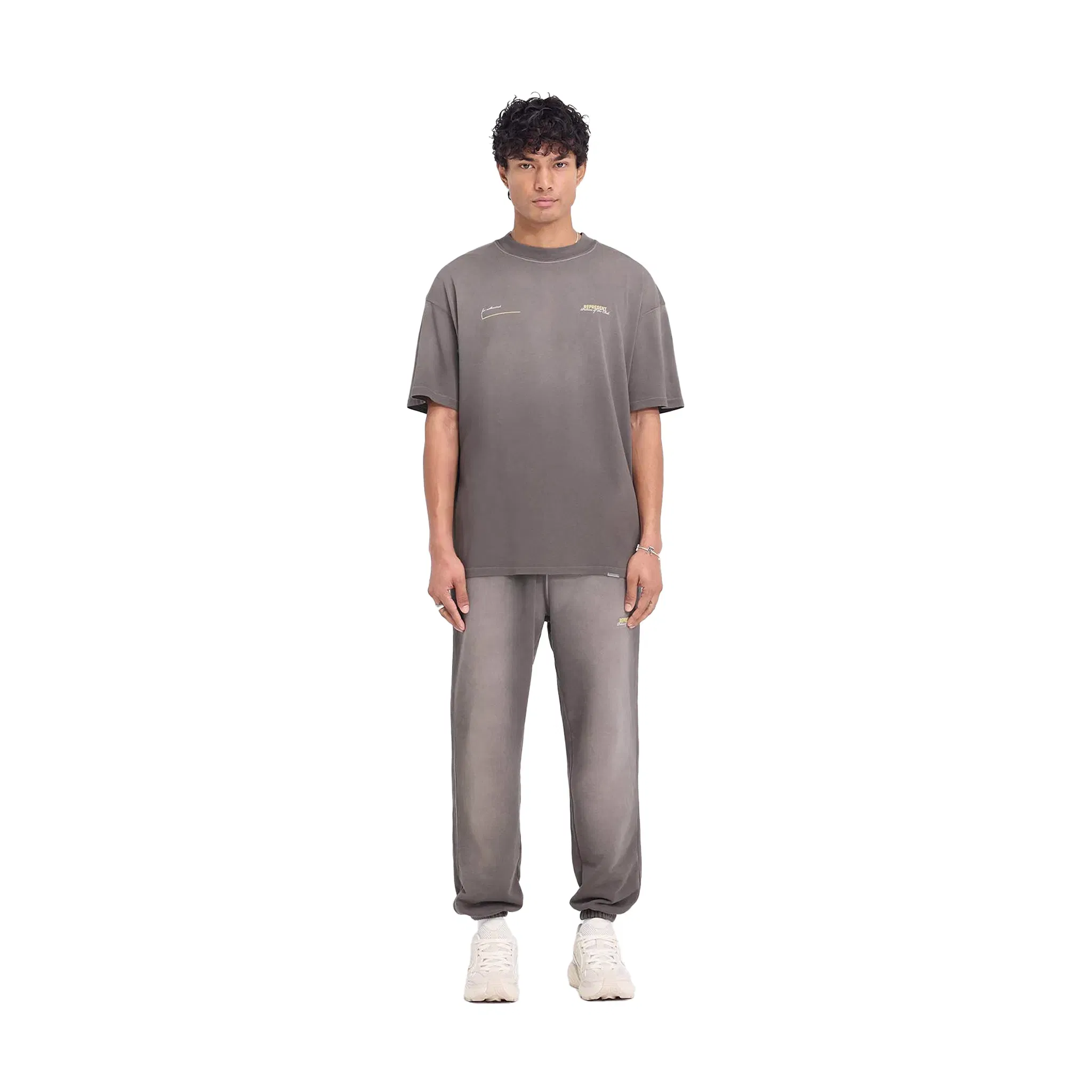 Represent Patron Of The Club Tee Washed Olive (SS25)